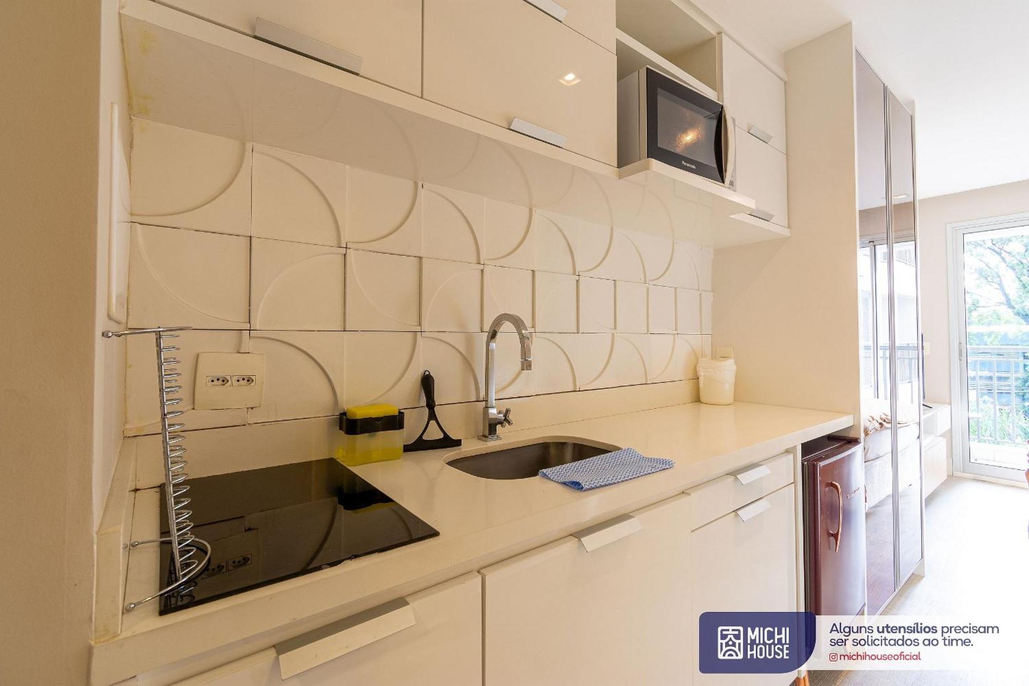 Charmoso Studio Expo Cn Ac/Wf/Com Garagem Apartment *