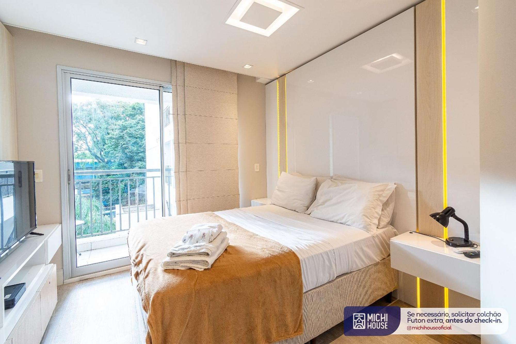 Charmoso Studio Expo Cn Ac/Wf/Com Garagem Apartment *