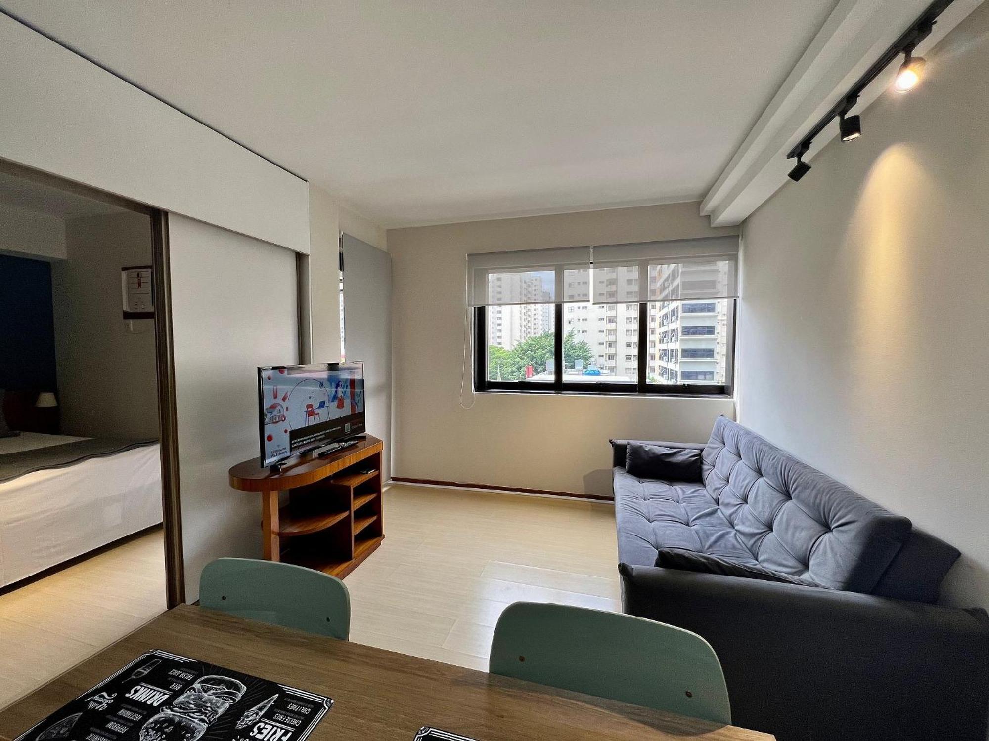 Apartment Flat Qi Ibirapuera Internet, Garagem E Arrumacao *