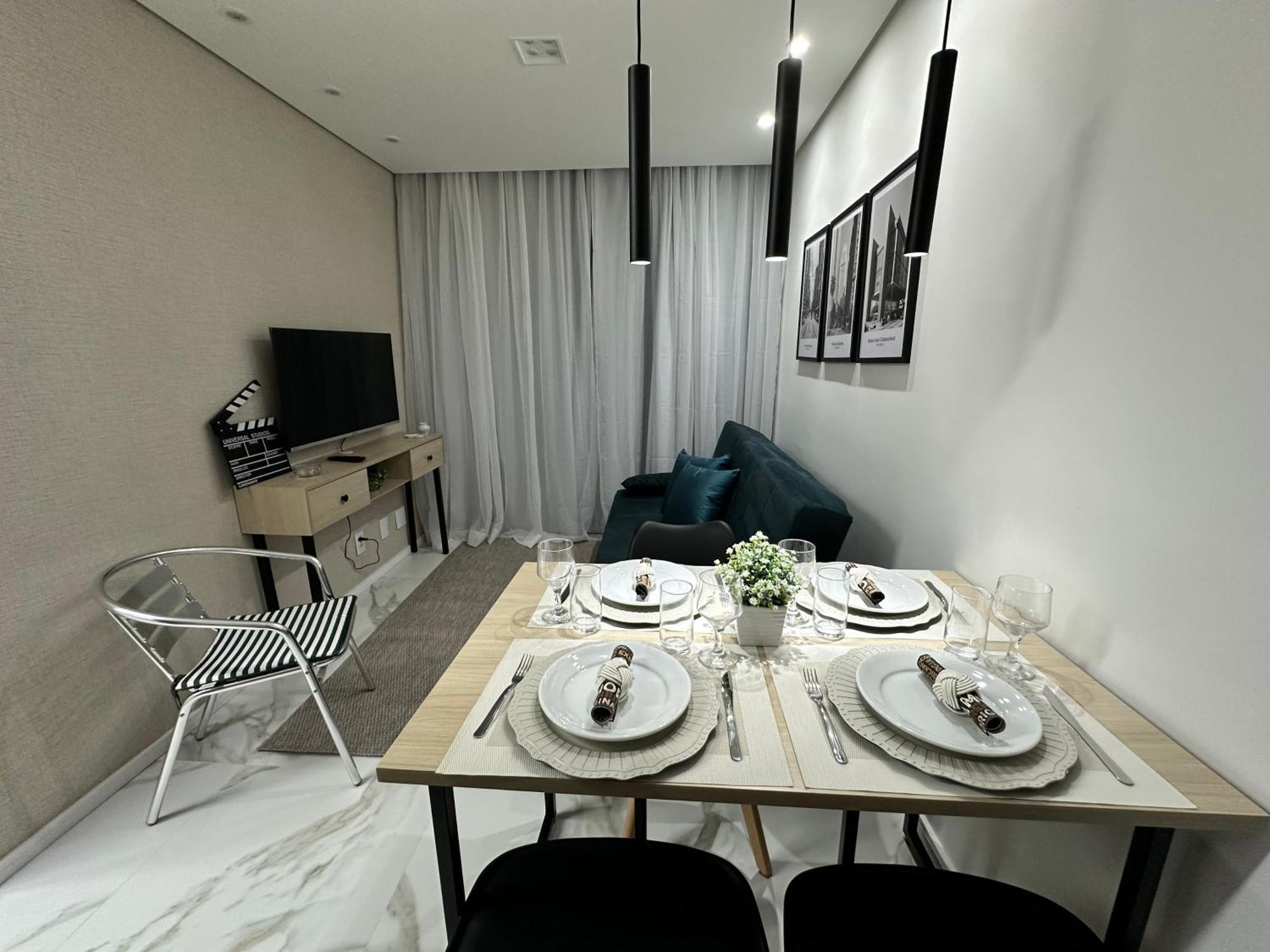Apartment Decorado Com Sacada No Polo Cultural E Eventos Da De *