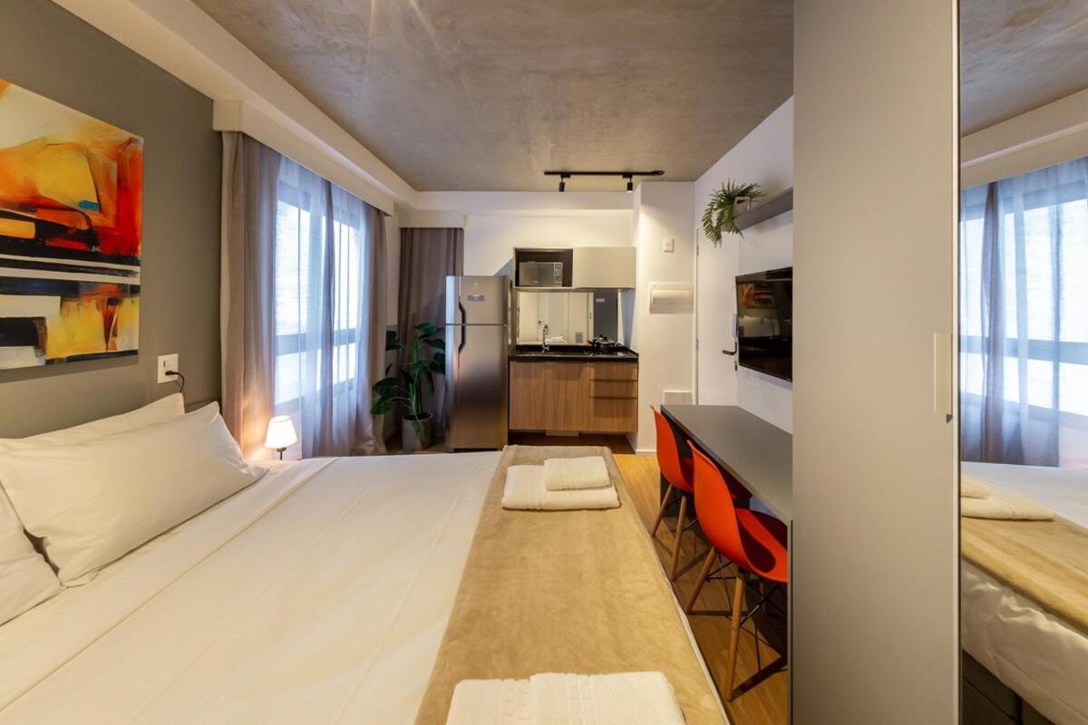 Apartment B Homy Jardins - 5min A Pe Do Trianon Masp Pam86 *