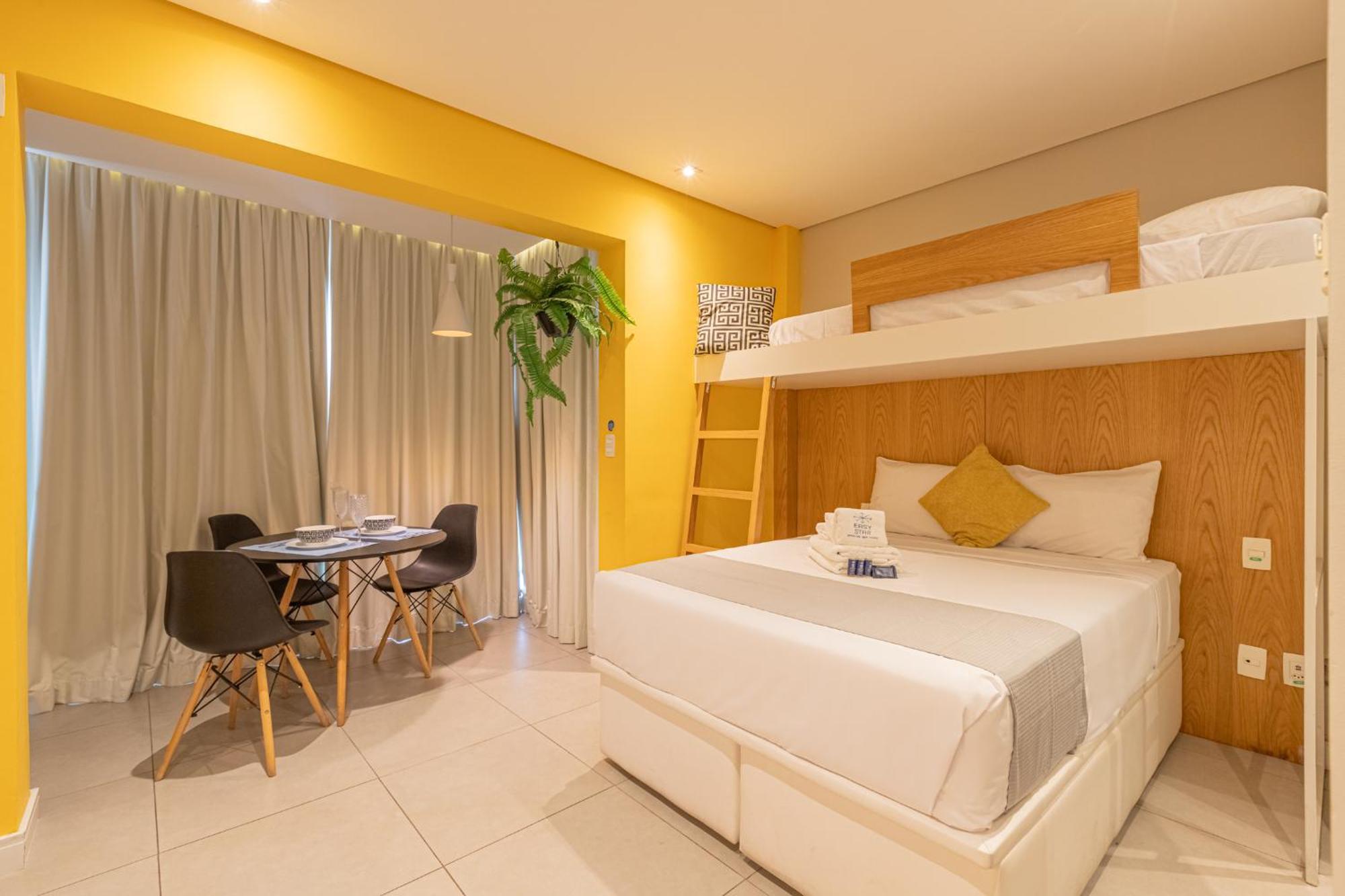 Apartment Easy Star - Moderno Ao Lado Da Faria Lima - Fe02g