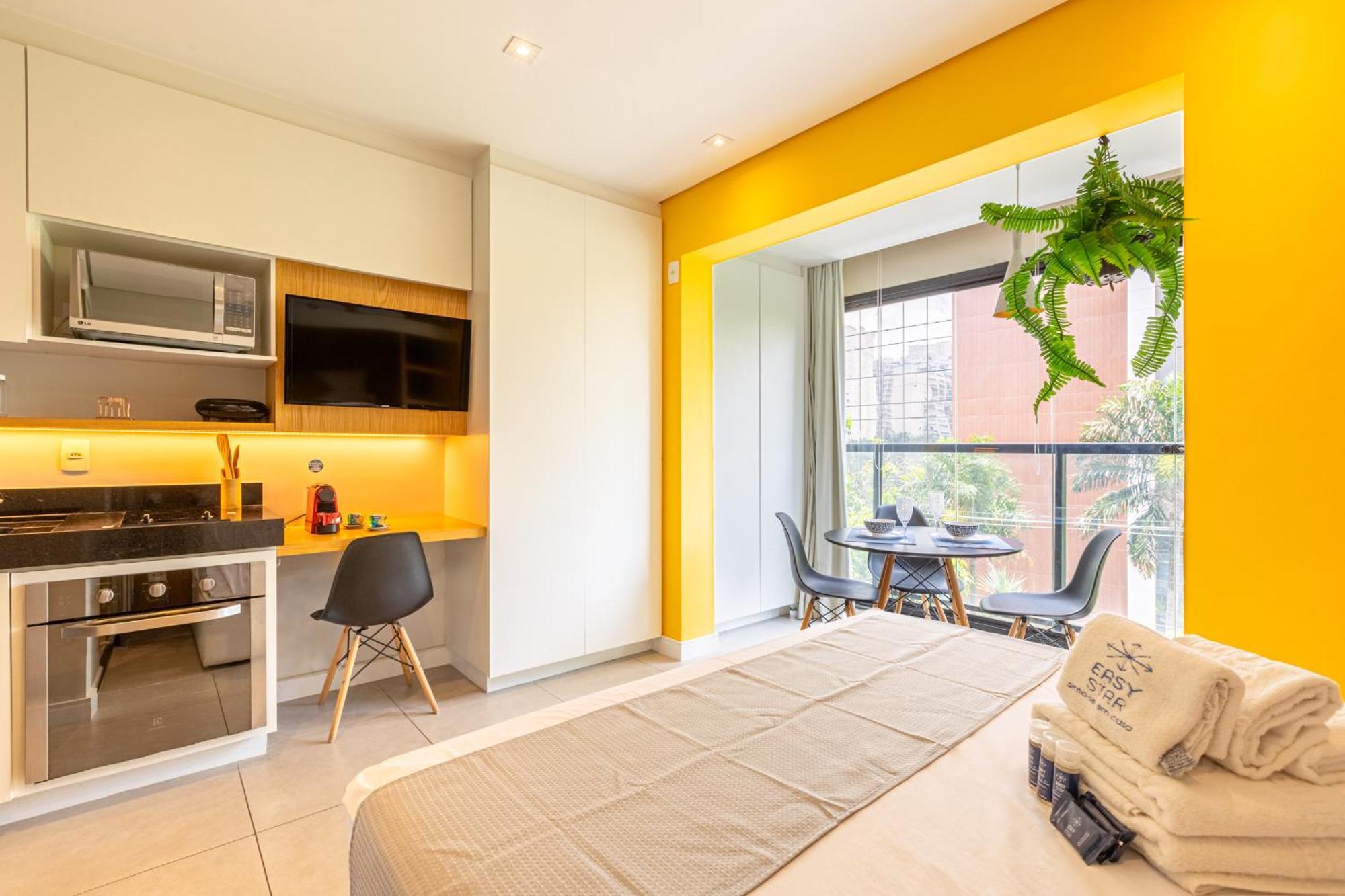 Easy Star - Moderno Ao Lado Da Faria Lima - Fe02g Apartment