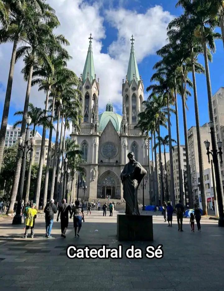 Daire Studio M Proximo Da 25 De Marco, Bras E Santa Efigenia Piscina No Centro De Sp Ao Lado Do Metro Sao Paulo