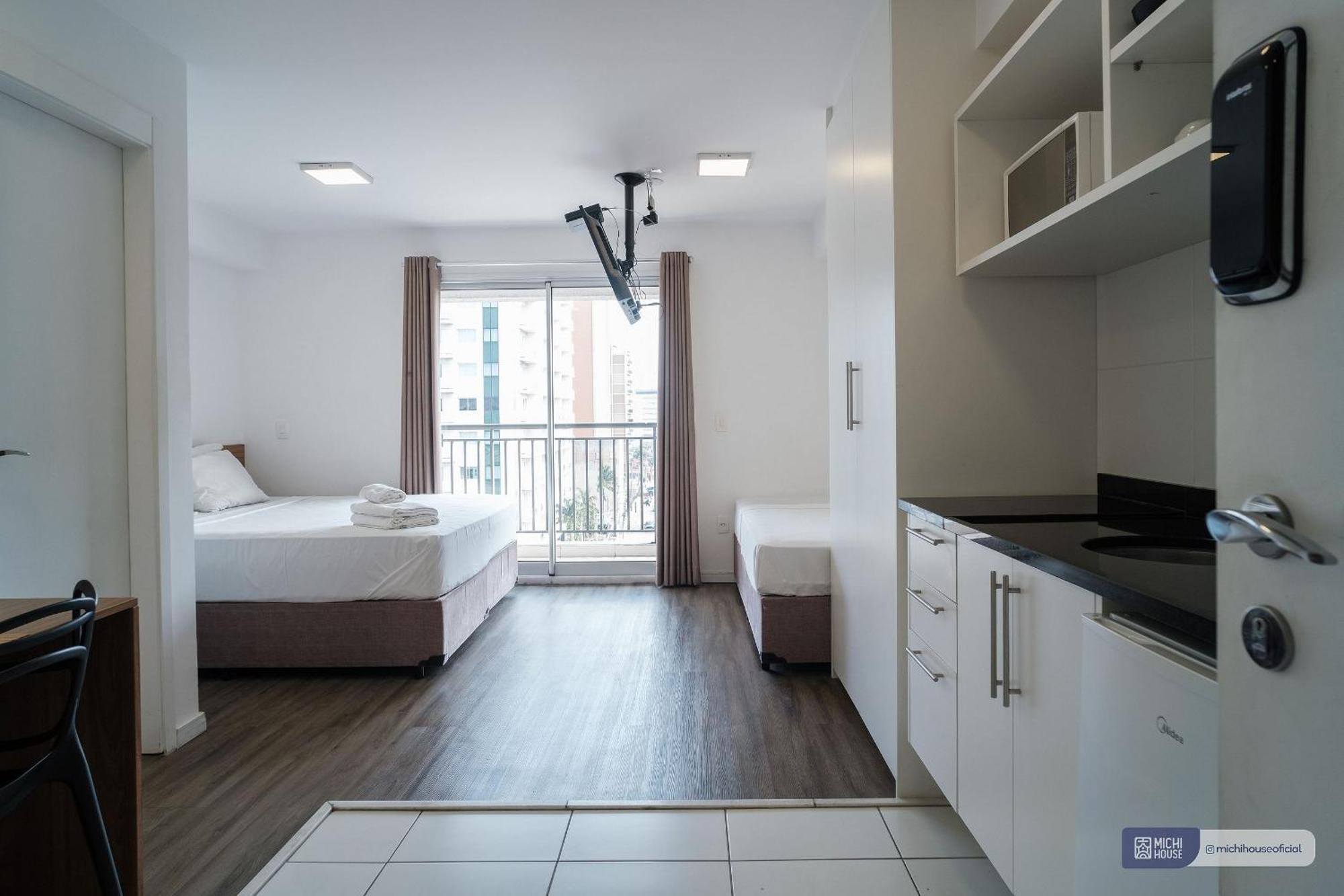 Mh 50506 - Encantador Studio Expo Cn Wi-fi/ac/vg Apartment *