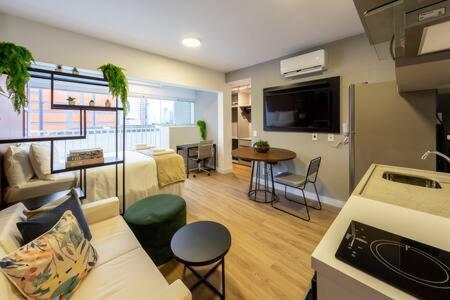 Apartment B Homy Brooklin - 10min Da Estacao Brooklin Jus47a