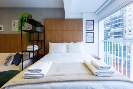 Apartment B Homy Brooklin - 10min Da Estacao Brooklin Jus47a