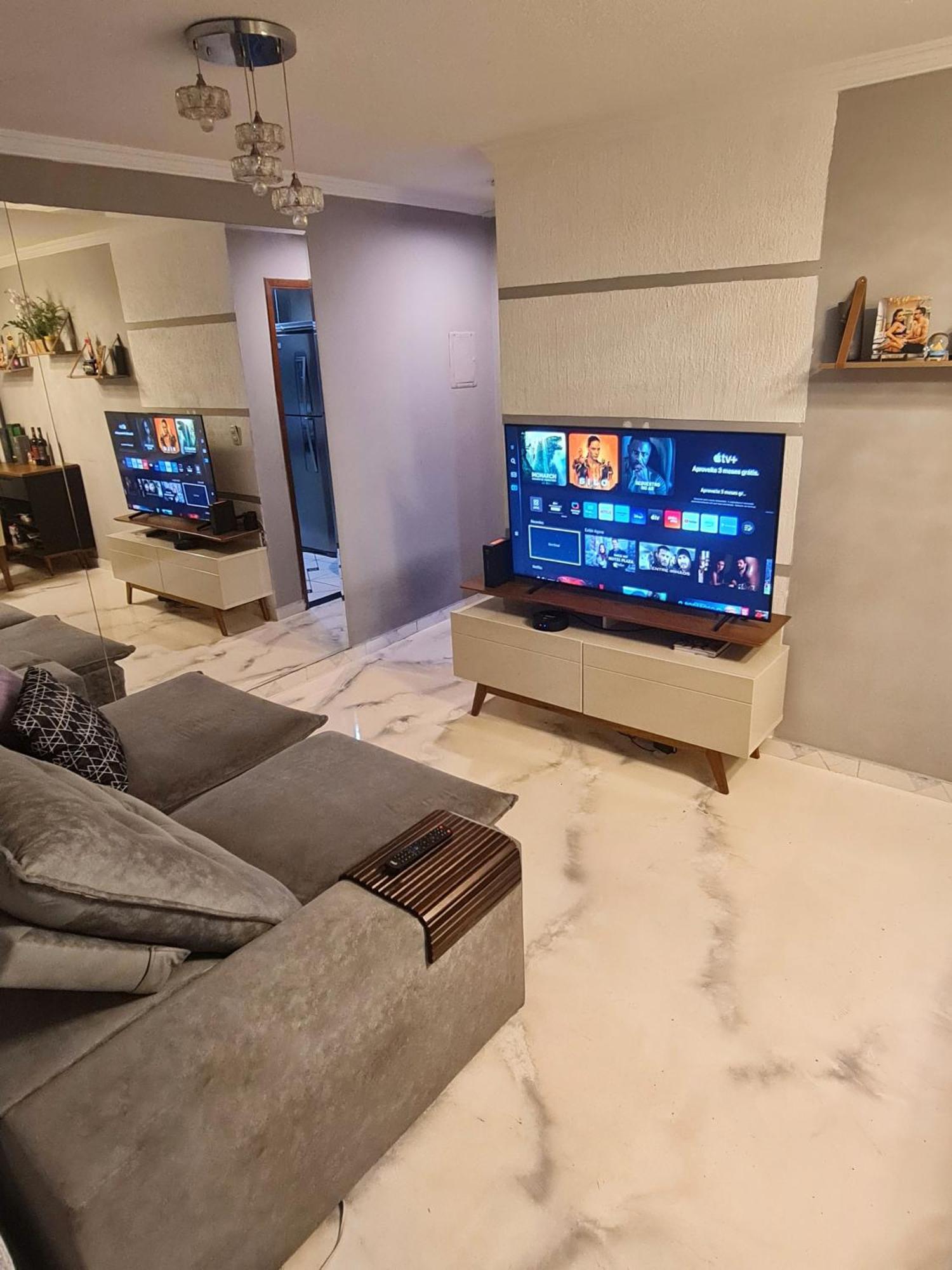 Apto 8° Andar, 4 Min Do Shopping. Apartment *