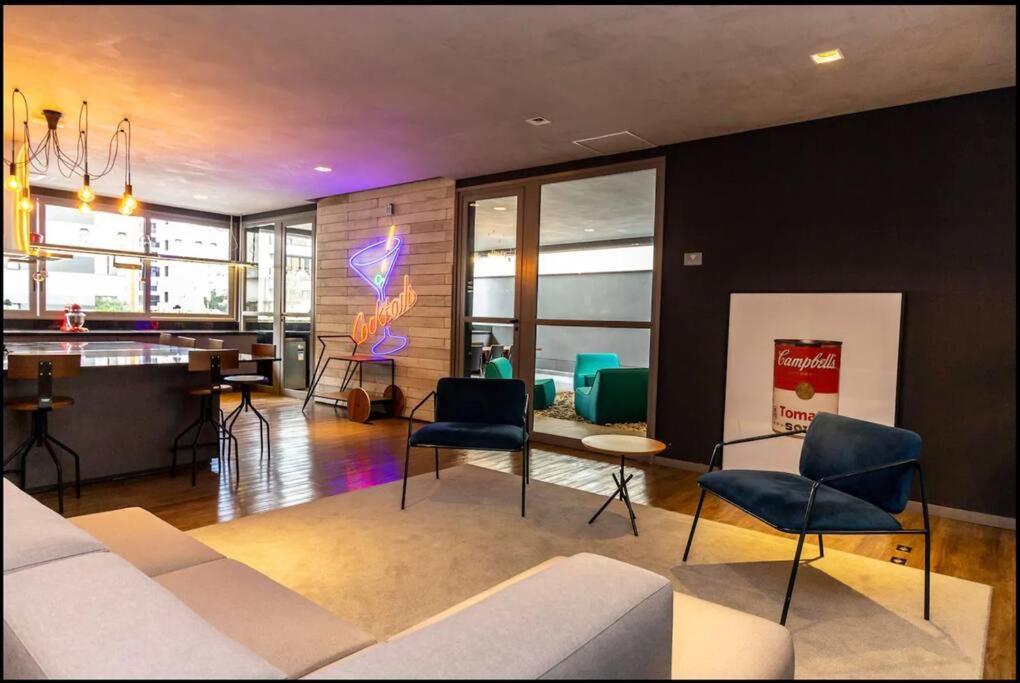 Apartment Comfy Loft Na Rua Oscar Freire Com Garagem Sao Paulo
