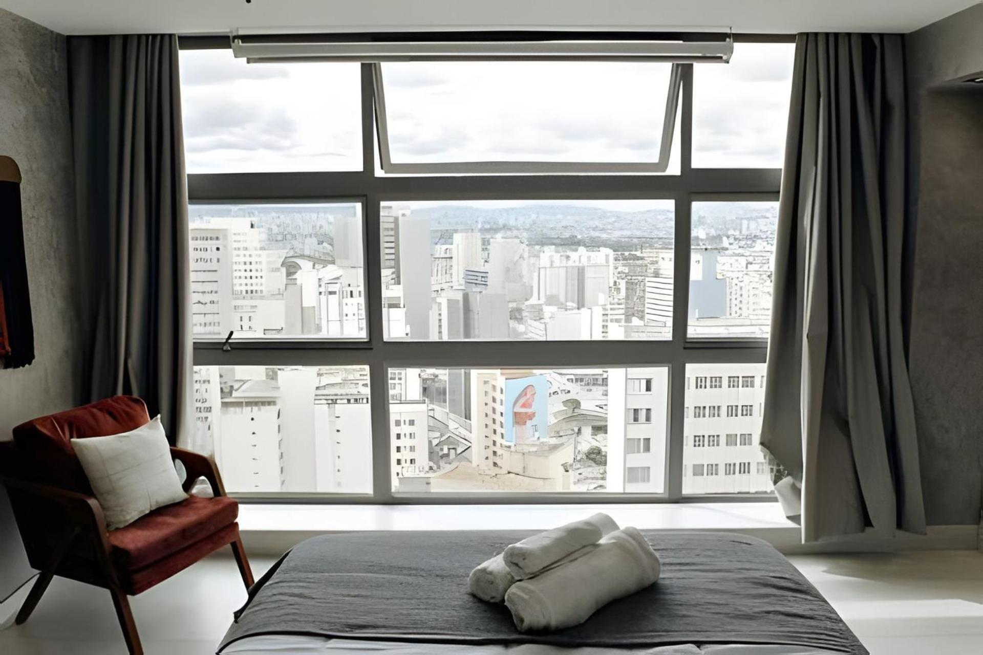 Mirante Do Vale - O Predio Do Sampa Sky Apartemen Sao Paulo