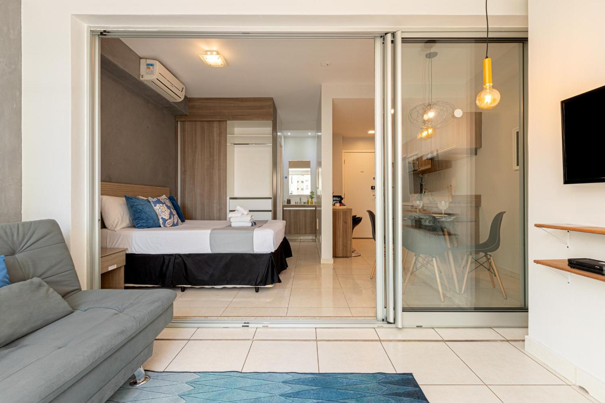 Apartment Easy Star - Praticidade E Conforto No Coracao Do Brooklin - Ak02h Sao Paulo