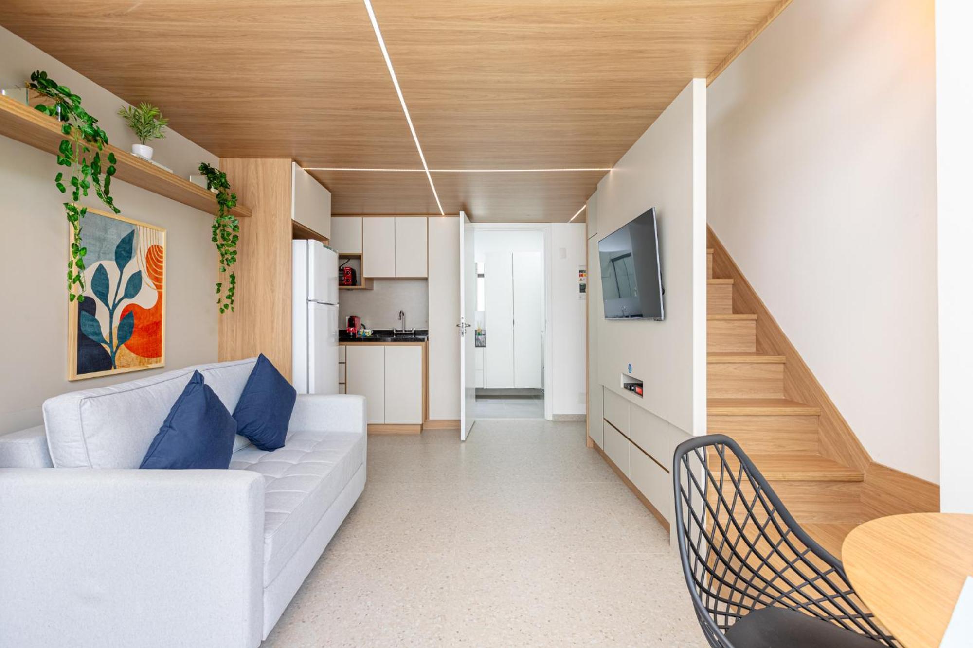 Easy Star - Fabuloso Com Mezanino Ao Lado Do Allianz Park - Ce01i Apartemen *