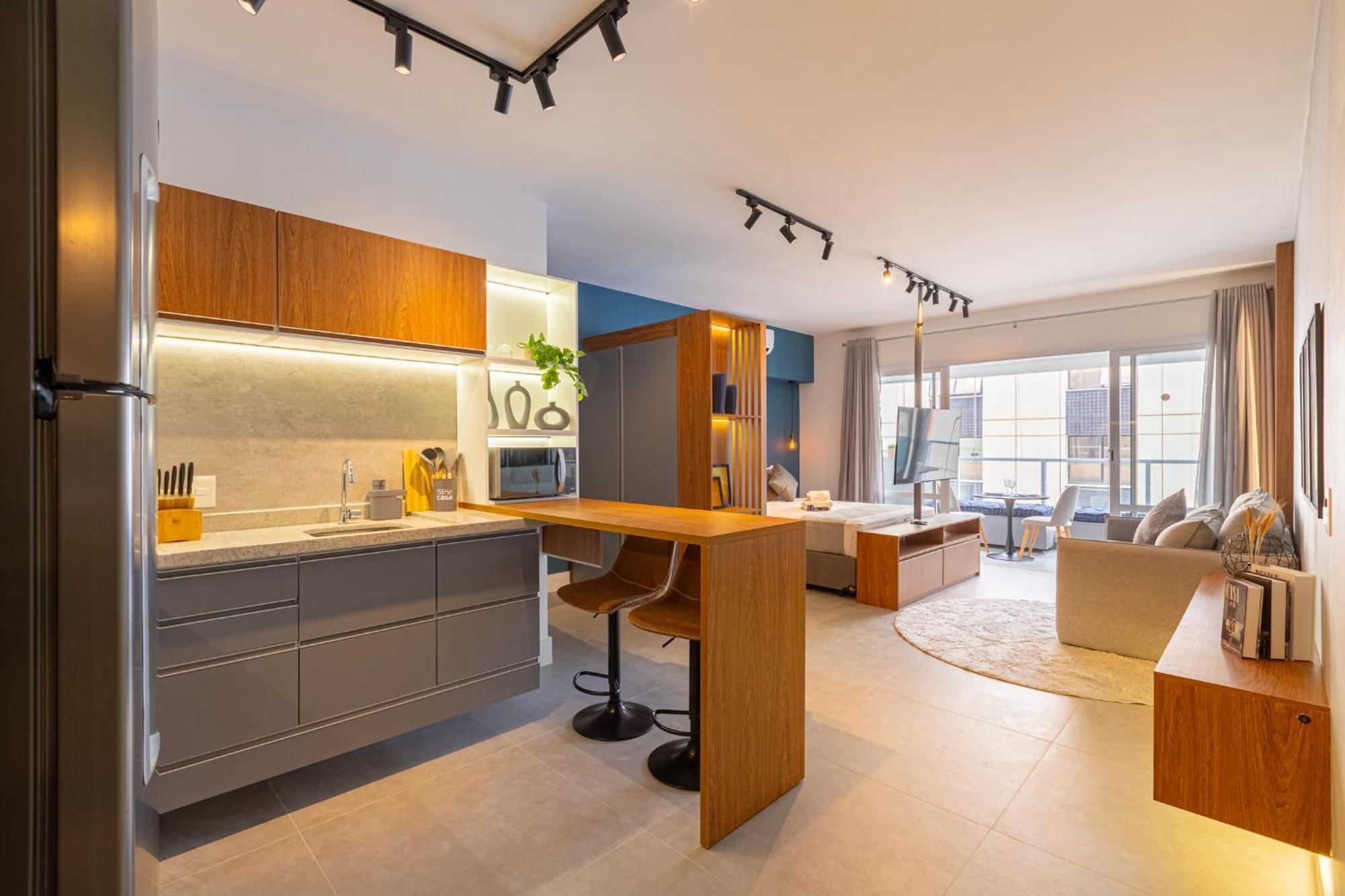 Apartemen Easy Star - Moderno C/vaga No Campo Belo - Ah01i *