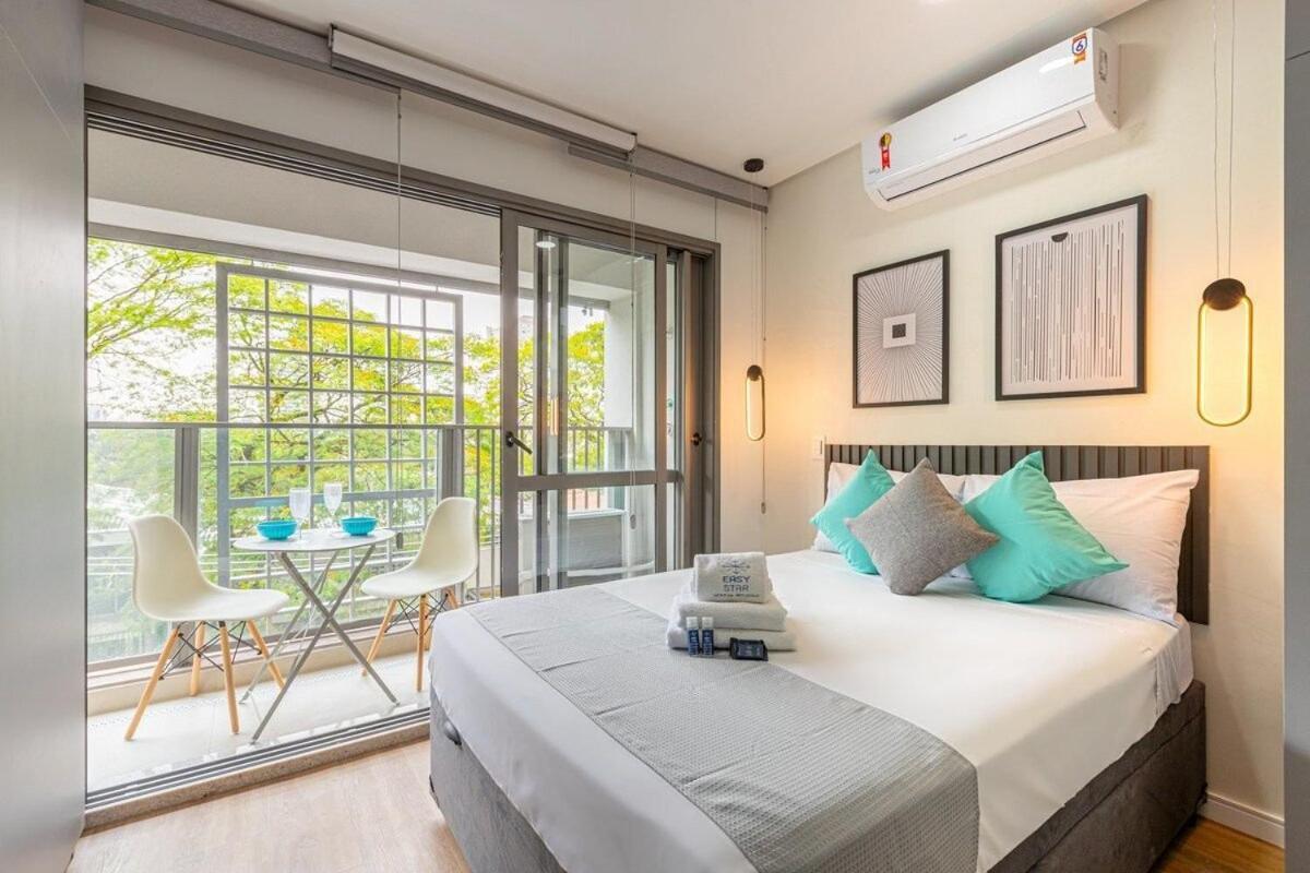 Apartment Easy Star - Lindo No Coracao Do Brooklin! - Zm01h Sao Paulo