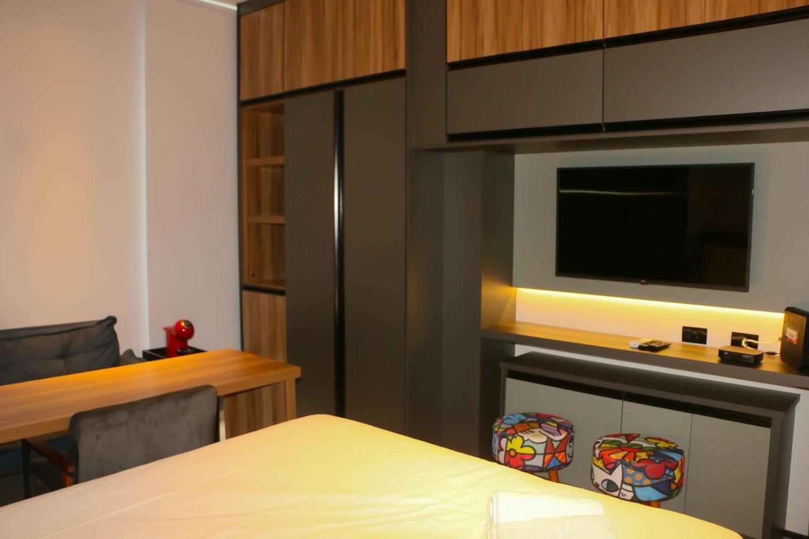 2307 - Infinity Pool Studio, Allianz Front, Fully Equipped & Modern ! Apartment Sao Paulo
