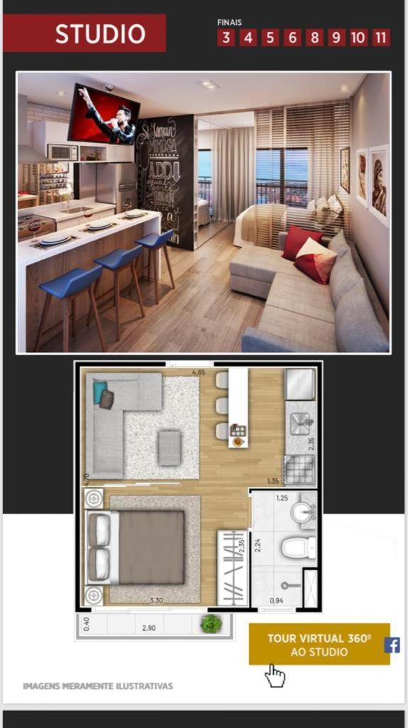 Luxury Jardim / Sp Apartemen Sao Paulo