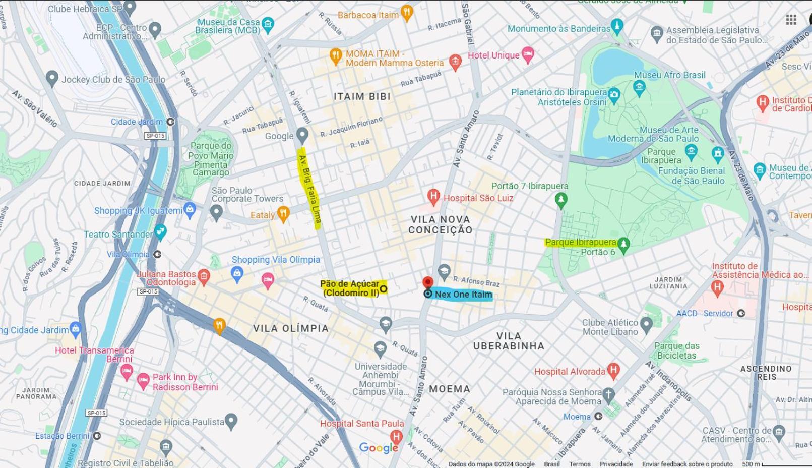 Moderno No Itaim - Nex One Itaim Apartemen