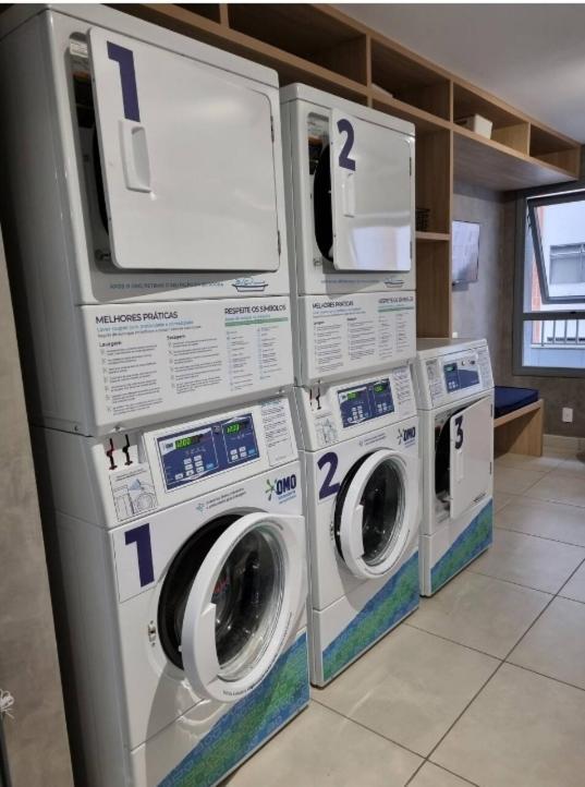 Apartment Mobiliado, 50m Do Metro Brooklin, Proximo Shopping Morumbi Em Sp