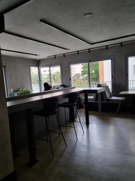 Apartment Mobiliado, 50m Do Metro Brooklin, Proximo Shopping Morumbi Em Sp Sao Paulo