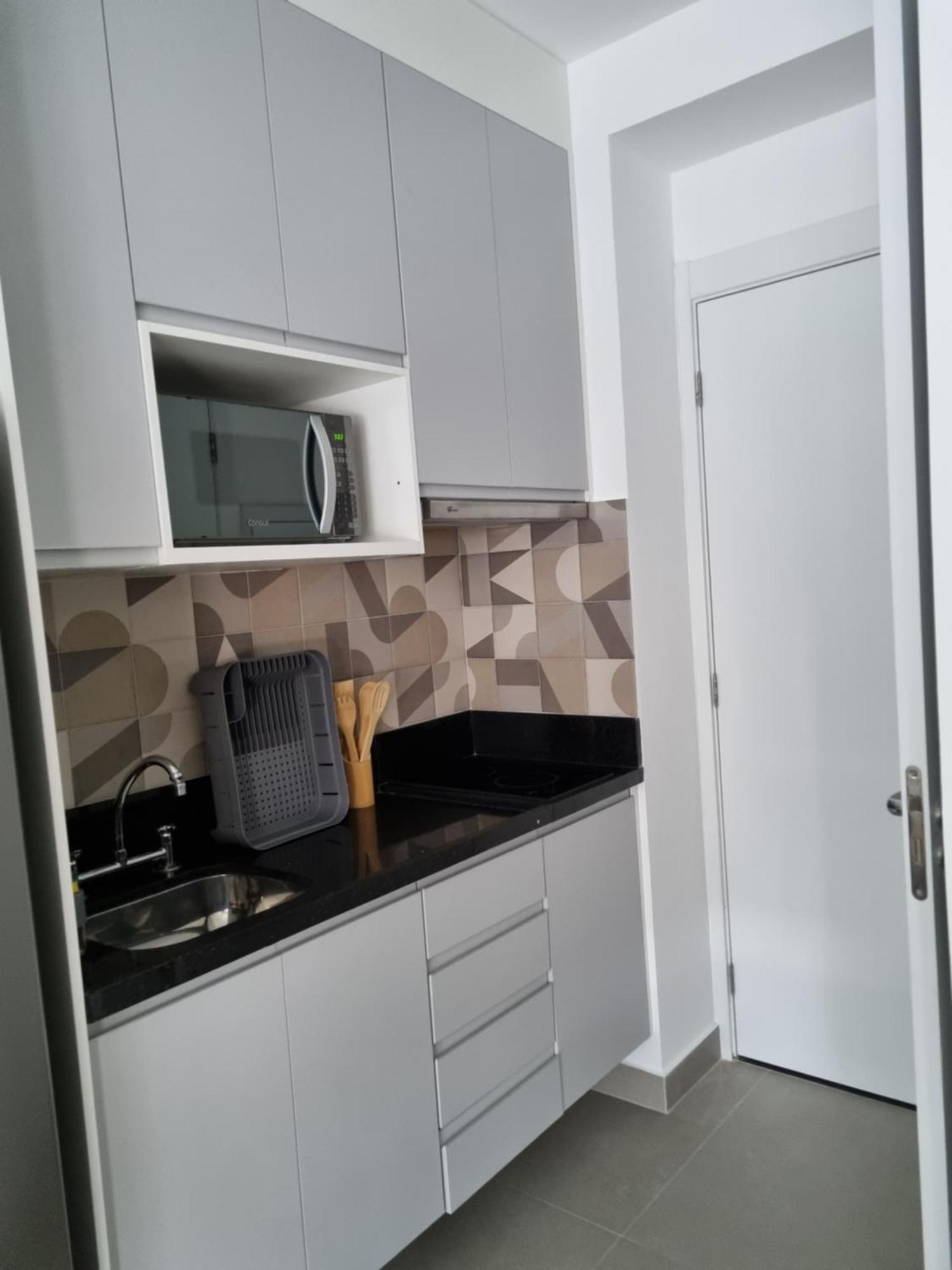 Apartment Mobiliado, 50m Do Metro Brooklin, Proximo Shopping Morumbi Em Sp