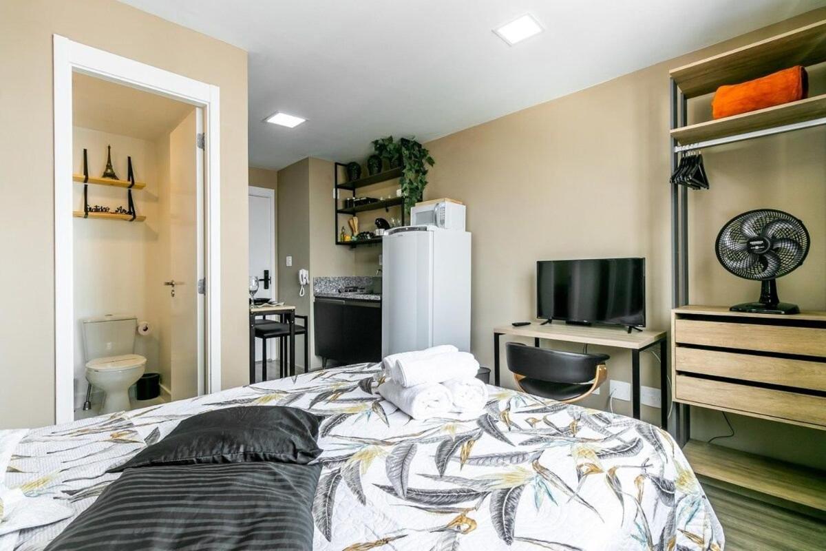 Apartment Fino No Bras Com Piscina/metro Bras São Paulo