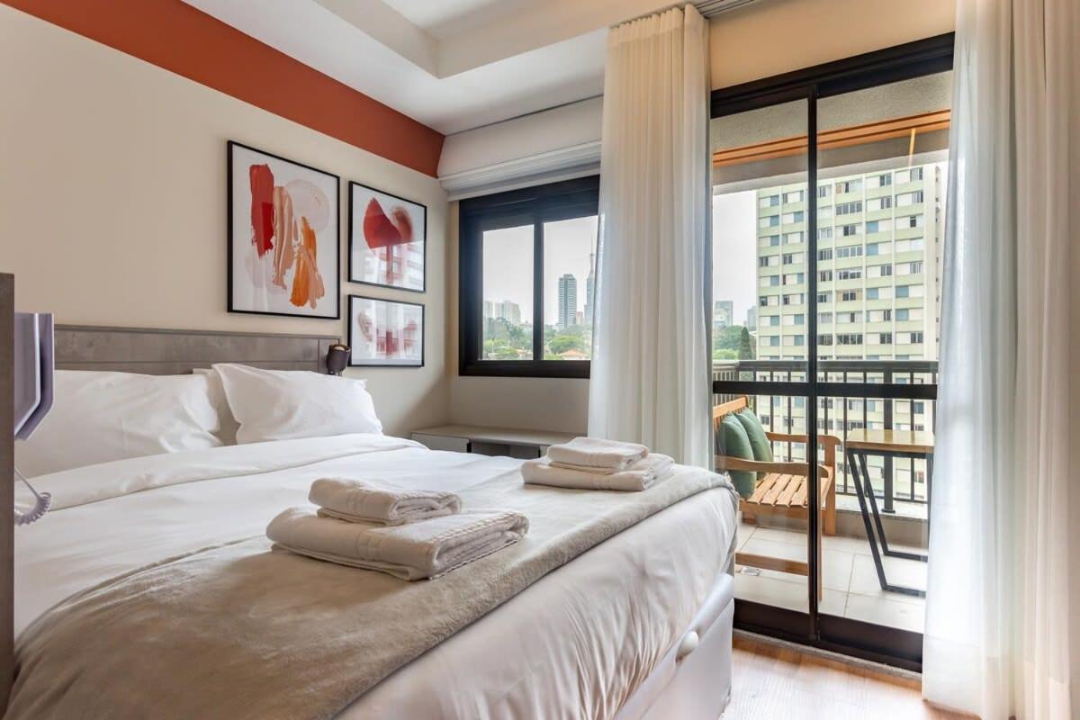 Căn hộ Bhomy V Madalena - Varanda Zen Com Vista Up610 São Paulo