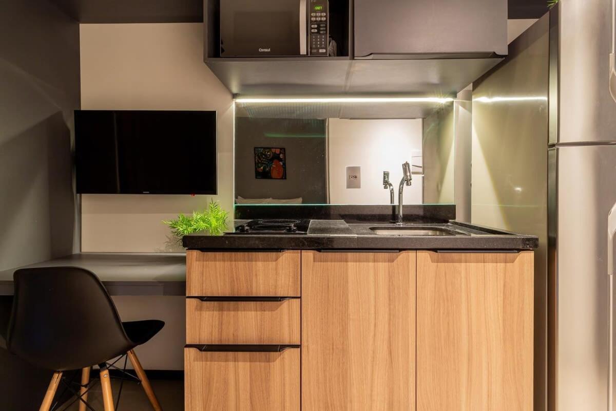 Apartemen Bhomy Consolacao - 650m Do Metro Mackenzie Vn507 *