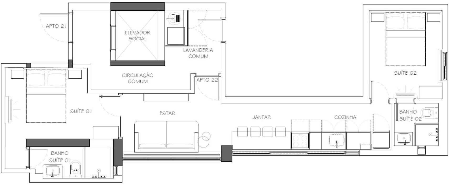 Apartemen B Homy Paulista - 300m A Pe Da Av Paulista Mr22 *