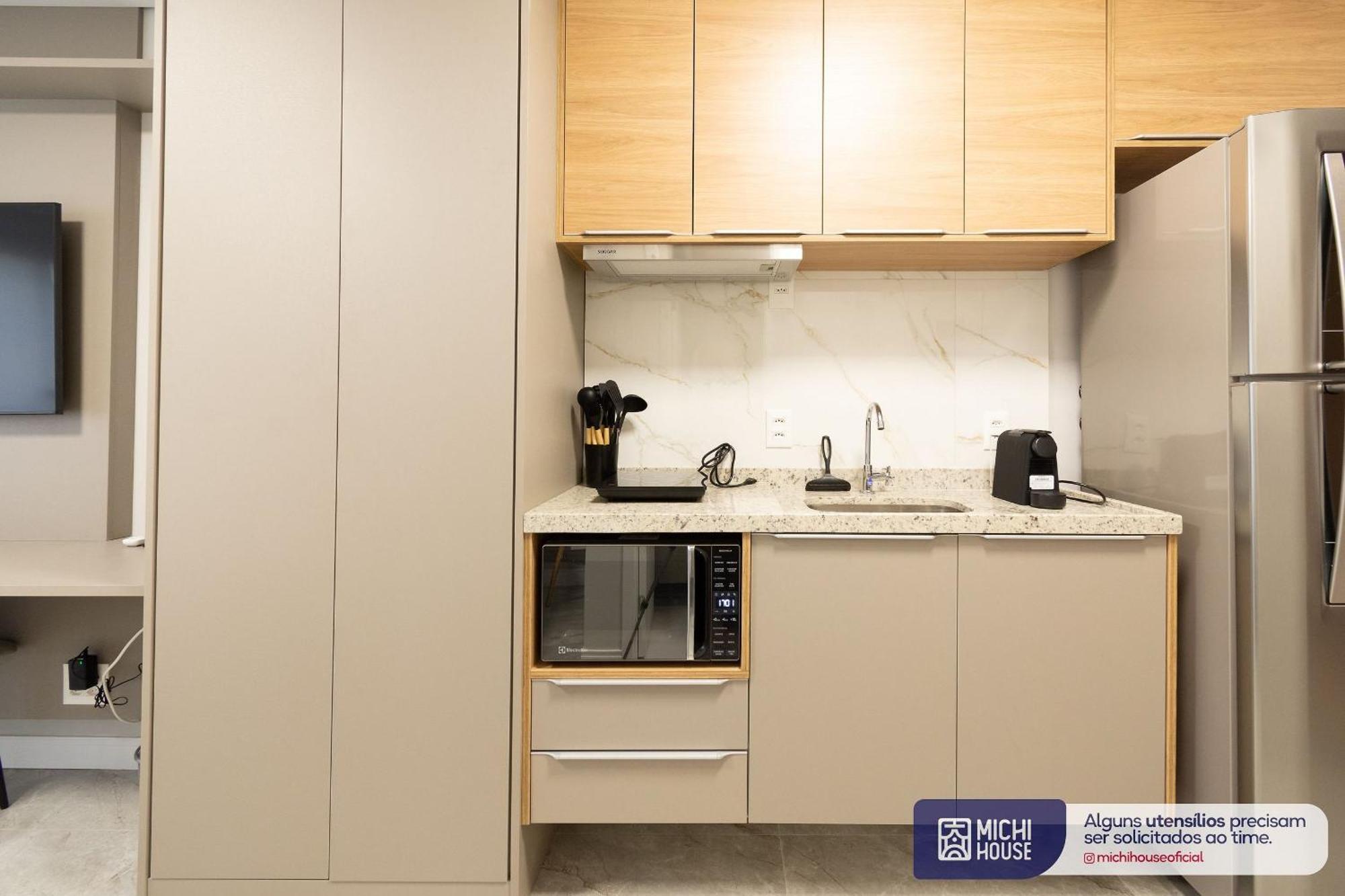 Apartment Maravilhoso Studio Metro Paraiso Ac/wf Sao Paulo