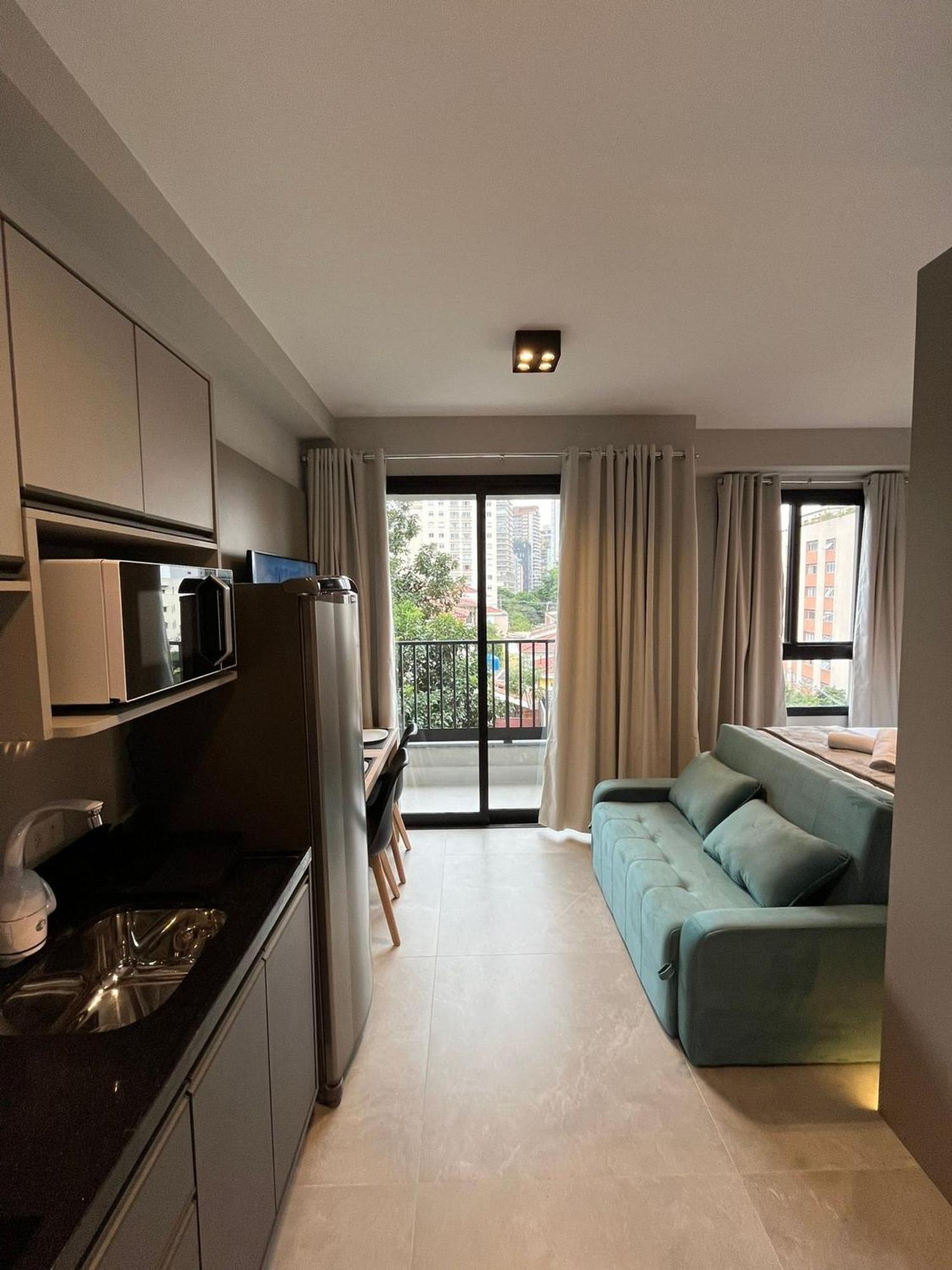 Madalena Com Ar Condicionado | Delfhy Apartment Sao Paulo