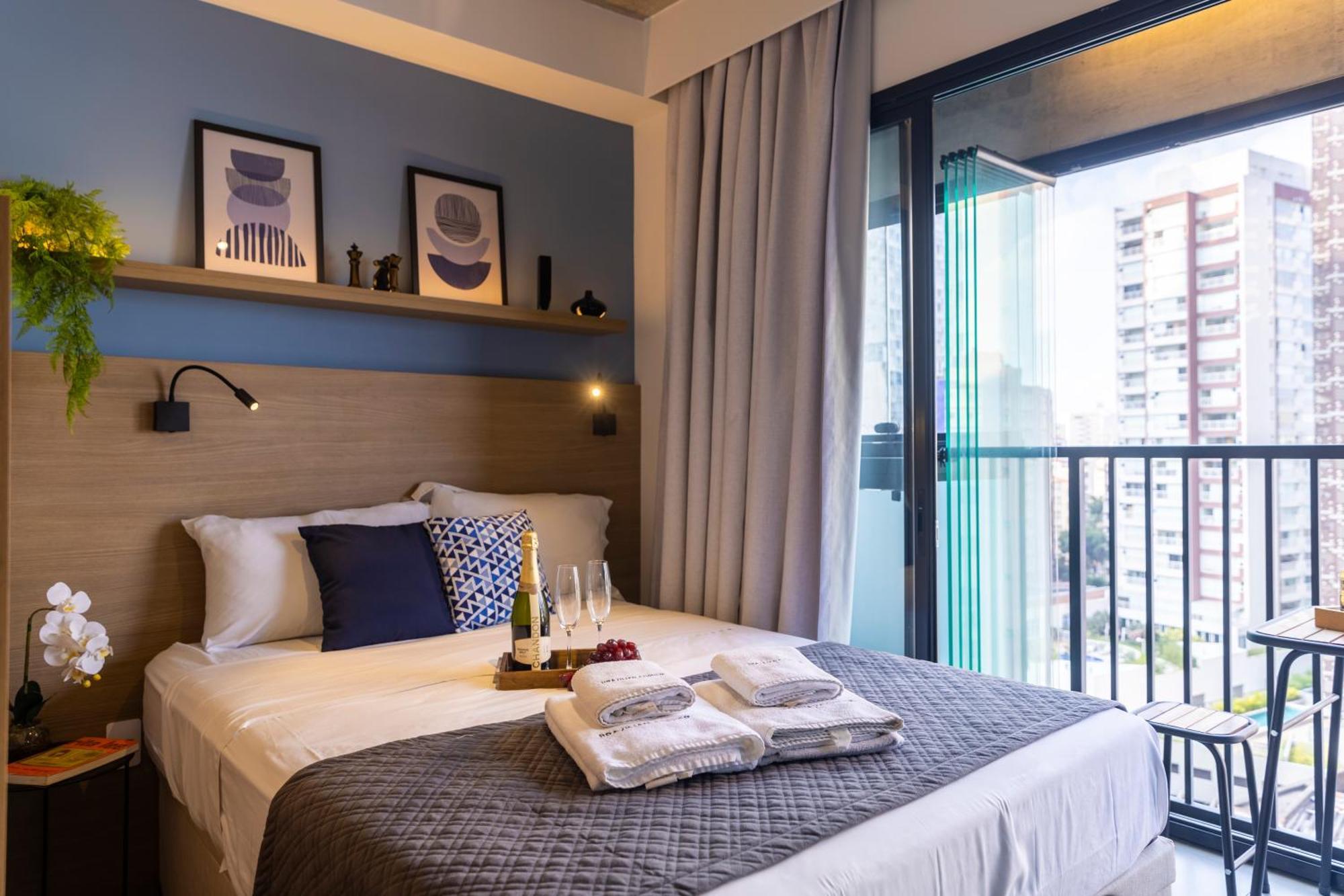 Estudios Com Ac E Varanda Na Bela Vista Apartment Sao Paulo