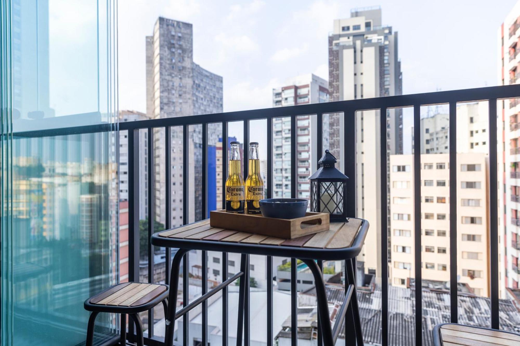 Estudios Com Ac E Varanda Na Bela Vista * Sao Paulo