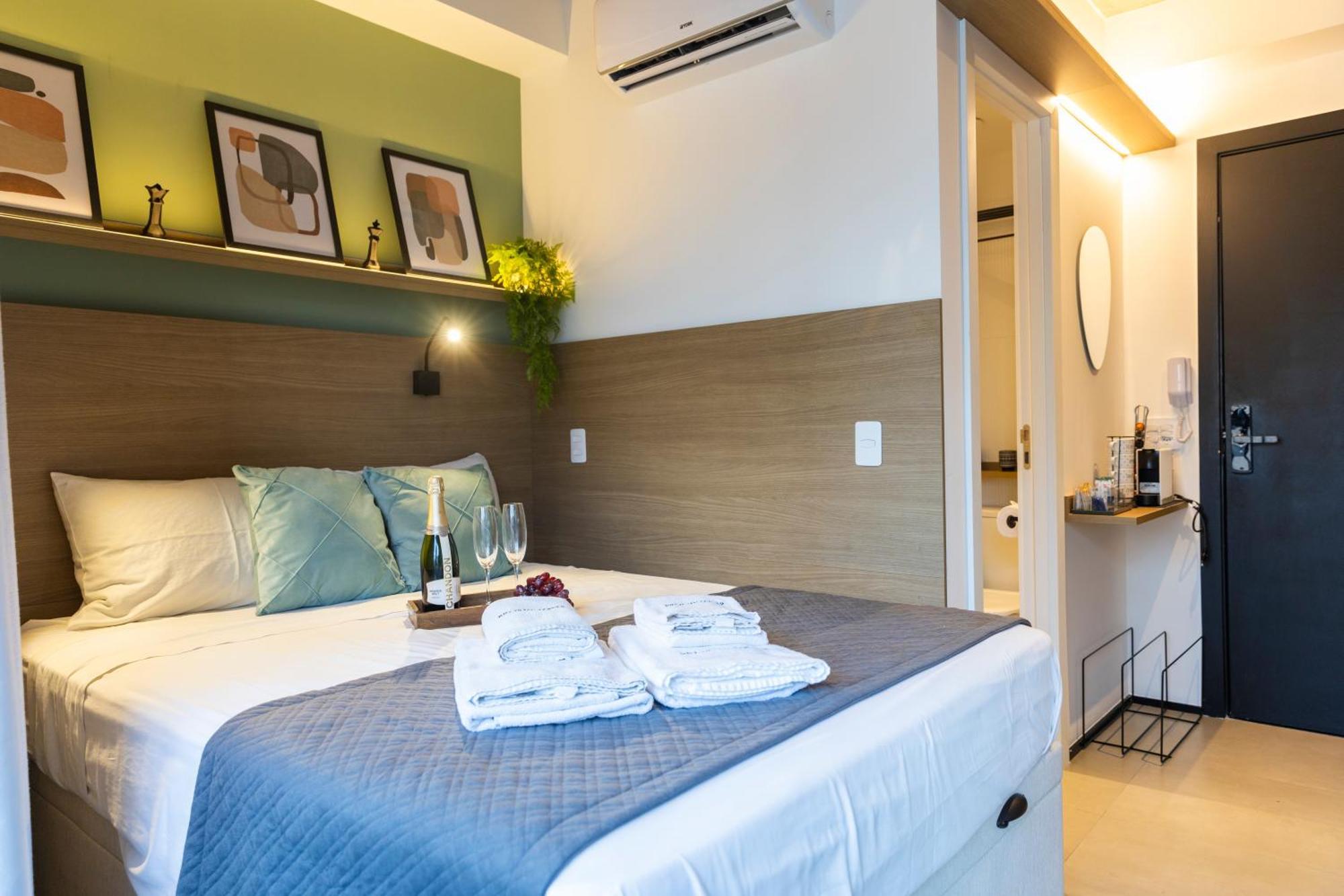 Estudios Com Ac E Varanda Na Bela Vista Apartment *