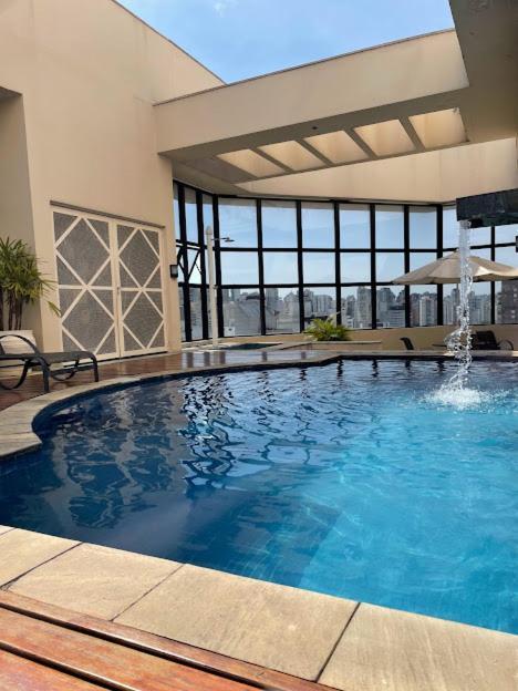 Aparthotel Flat Nine Al Lorena Avpaulista Jardins Com Garagem,piscina 1203 Sao Paulo