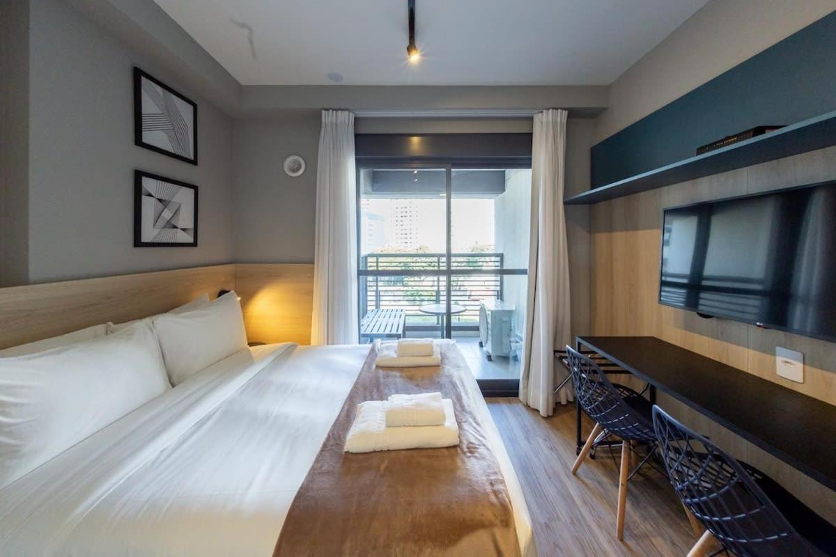 Apartment Bhomy Brooklin - A 2min Do Metro Brooklin Np601 Sao Paulo