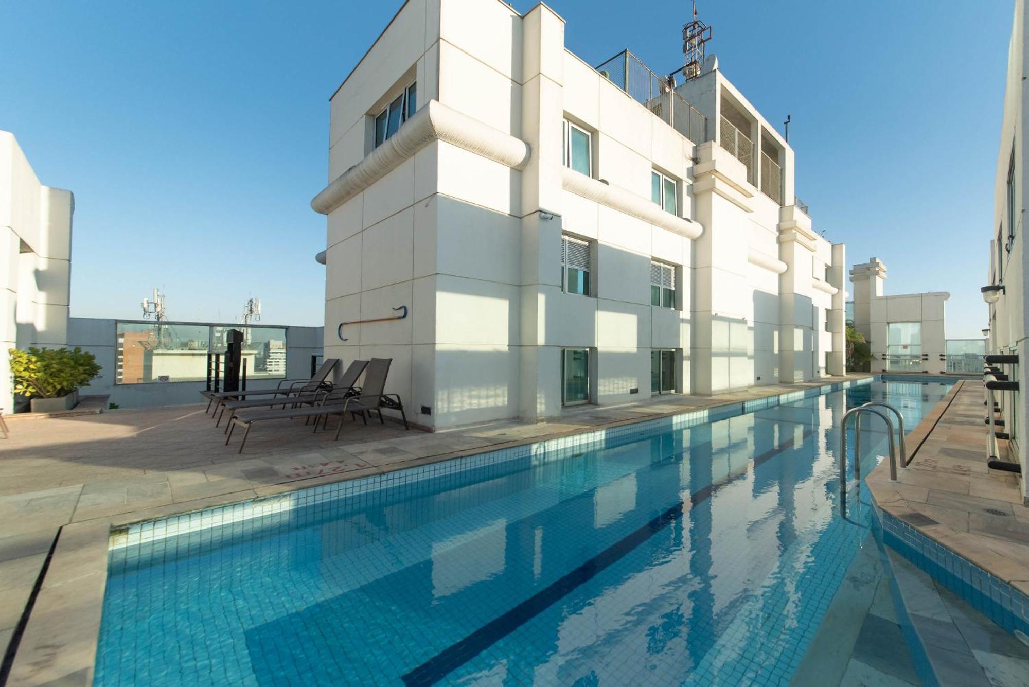 Charmoso Flat Na Oscar Freire Apartemen