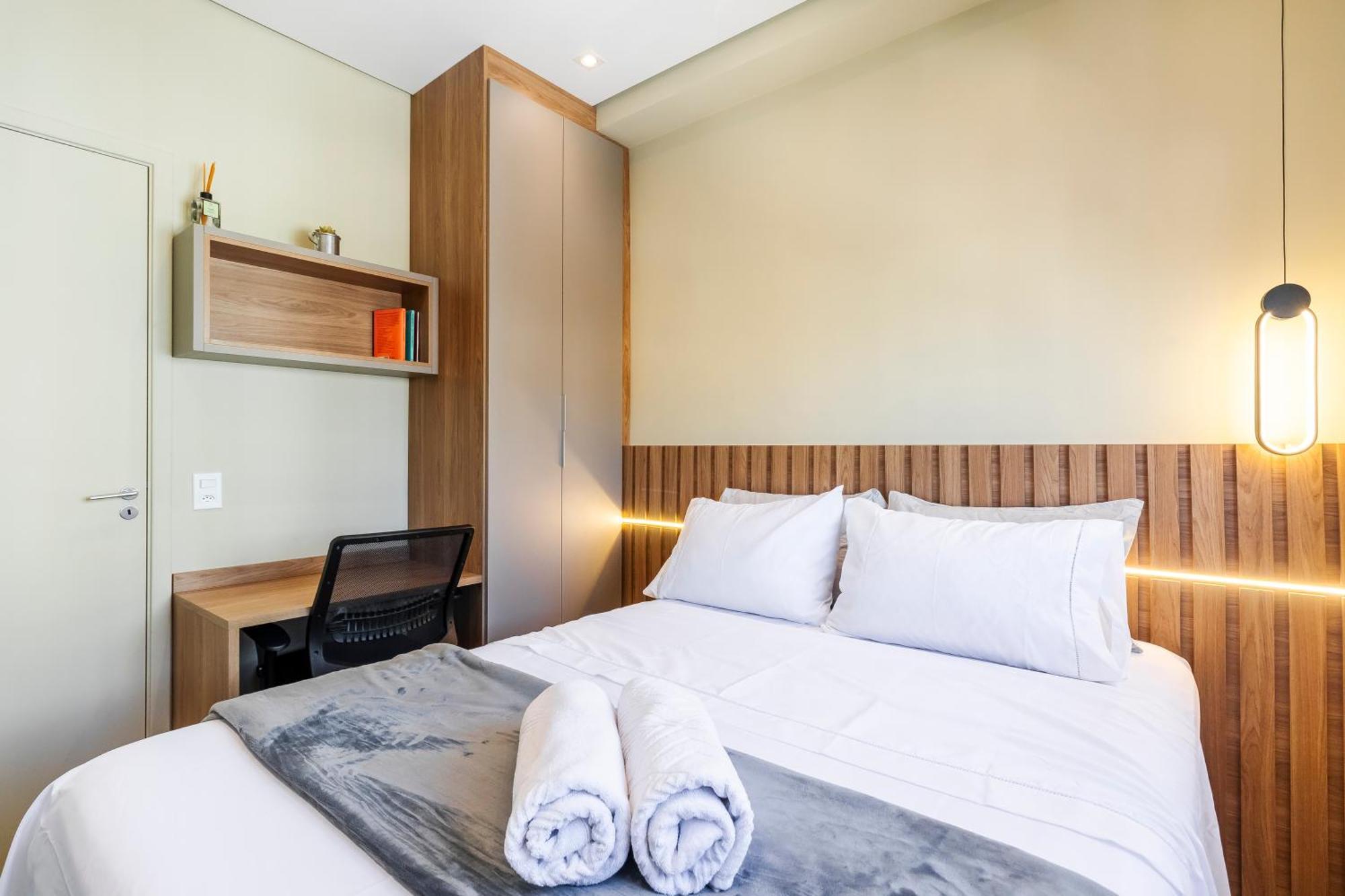 Daire Apto Quarto E Sala Completo Prox Paulista Com Vaga De Garagem *