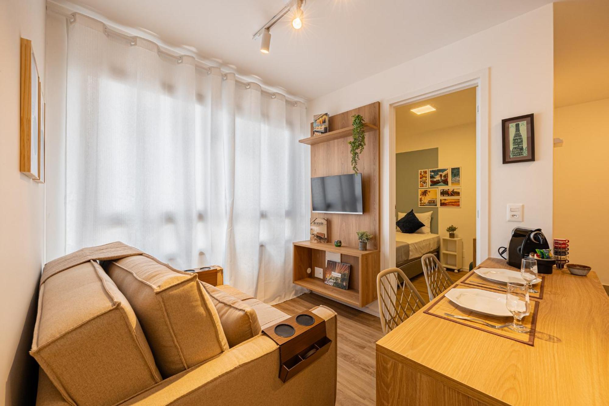 Apartment Easy Star - Belo De 2 Quartos Em Moema - Gw03i *