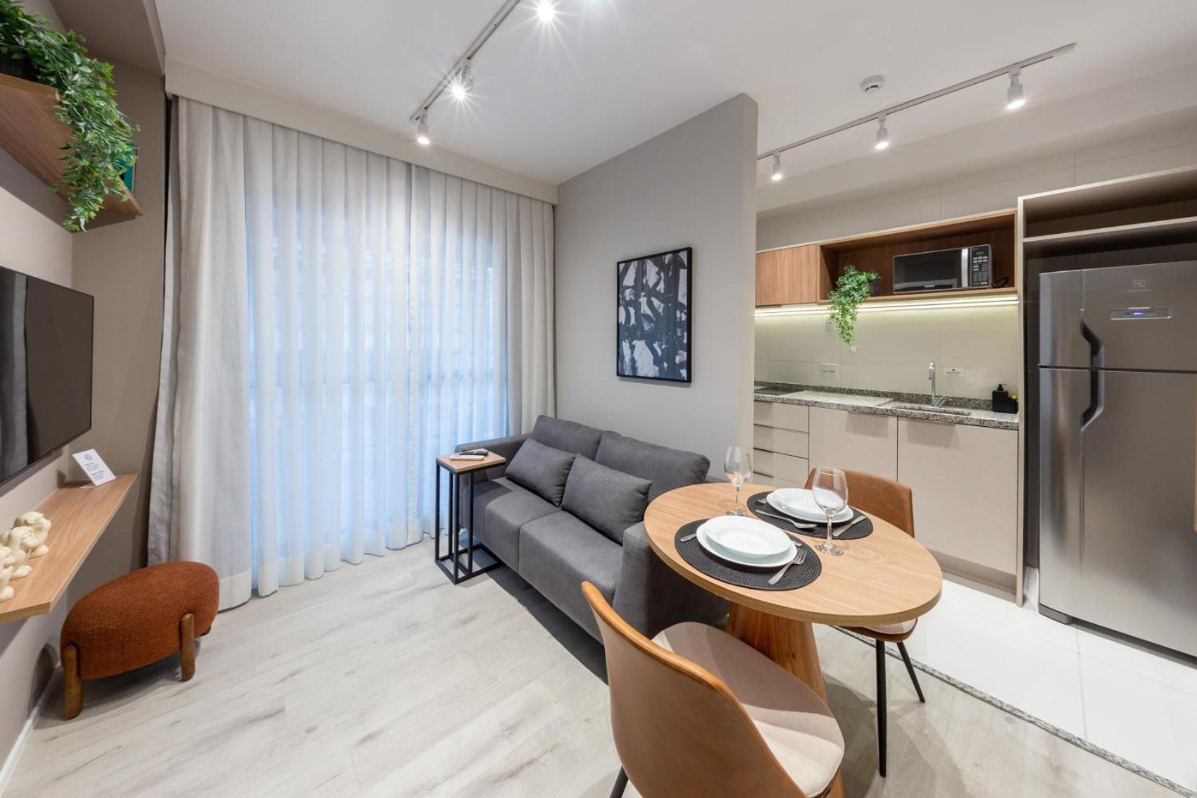 Apartment Charlie Contemporaneo Jardins *