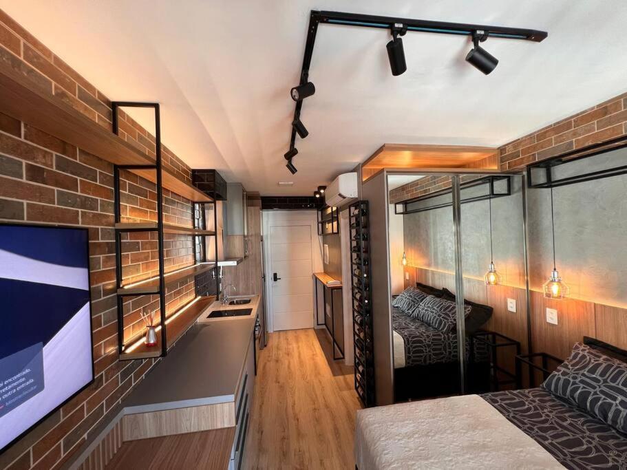 Apartamento Flat Executivo - Metro Brooklin São Paulo