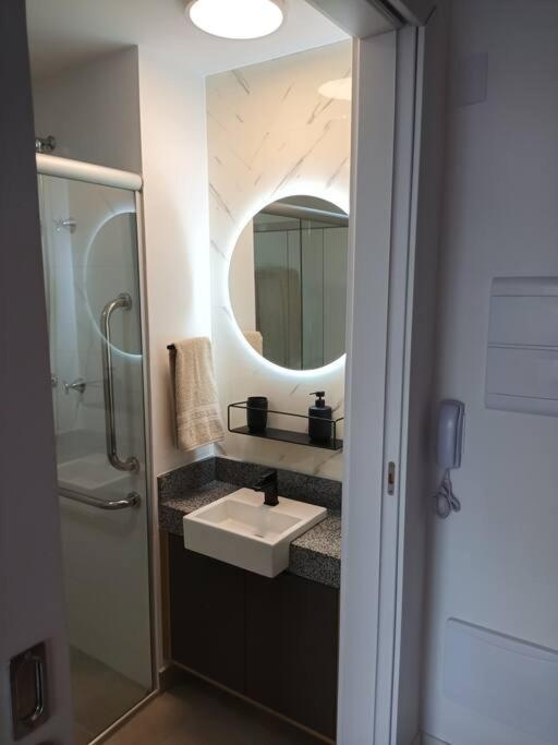 De 25 Metros Do Lado Metro Linha 5 Lilas Apartemen Sao Paulo