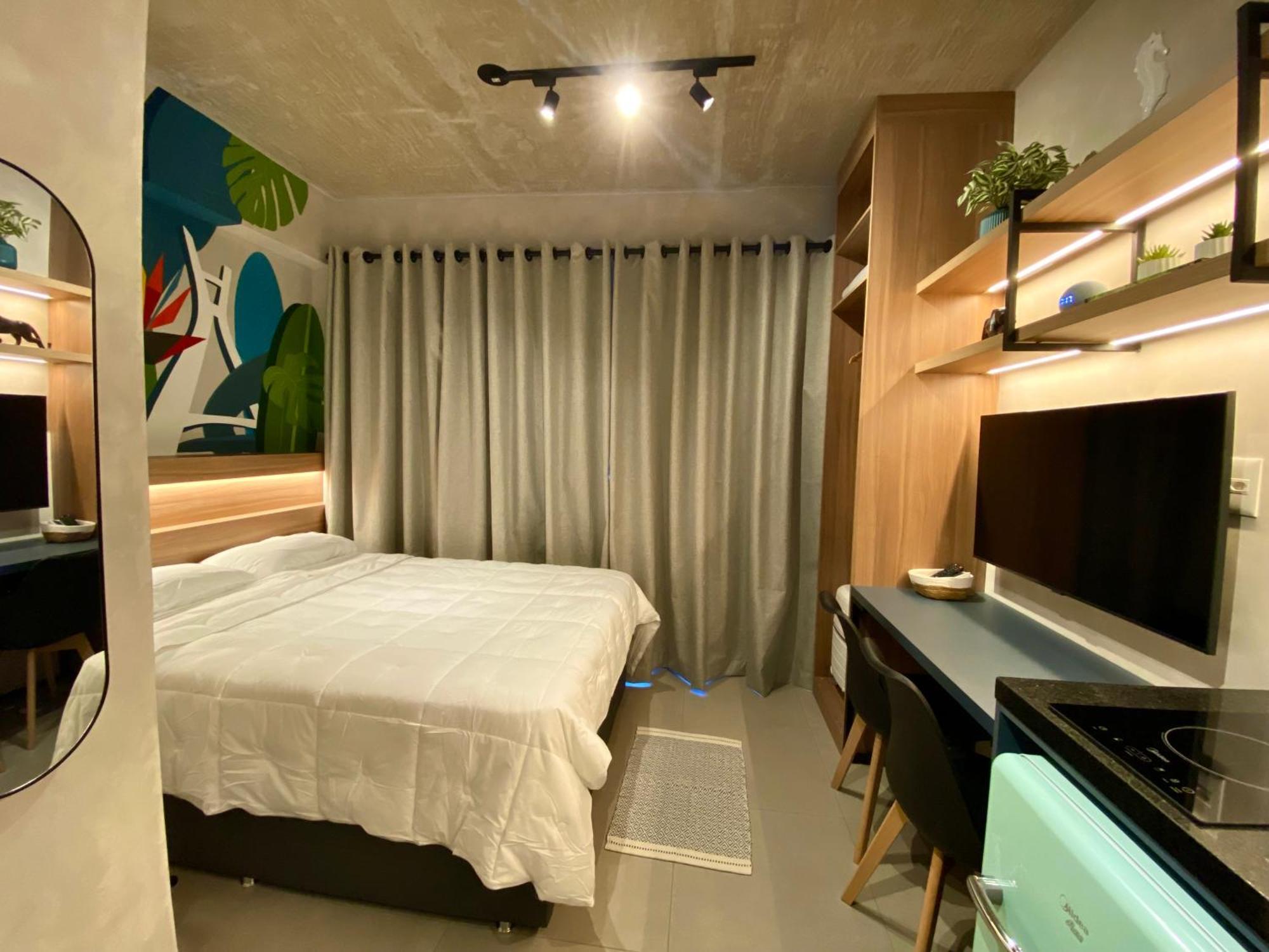Apartment 509 - Lindo Ao Lado Do Metro E Shopping Com Alexa
