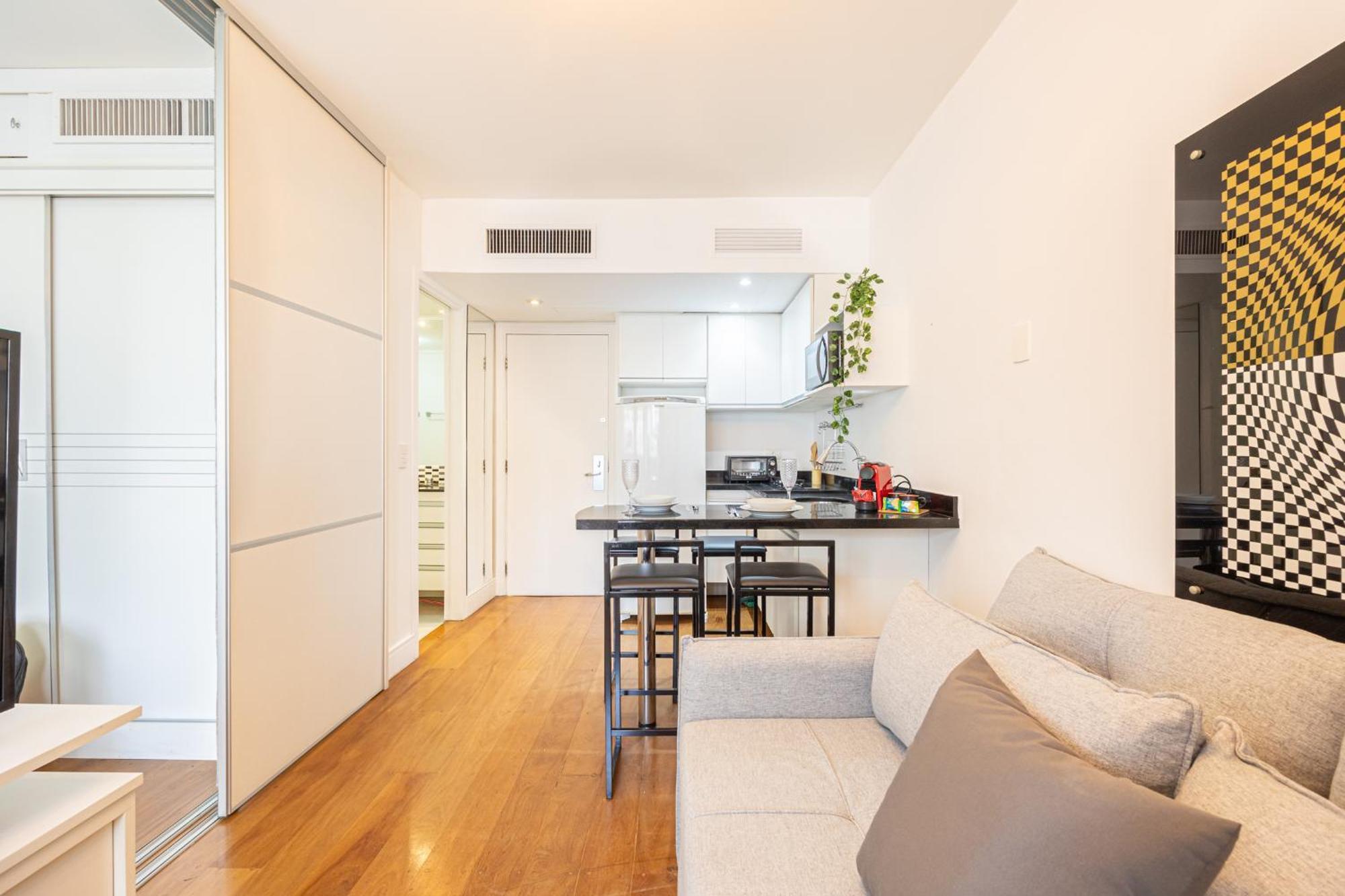 Easy Star - Lindo Flat C/vaga No Jardim Paulista - Fk03i Căn hộ São Paulo