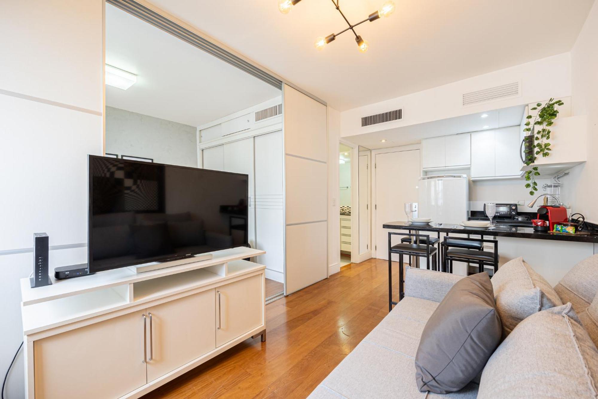 Easy Star - Lindo Flat C/vaga No Jardim Paulista - Fk03i Căn hộ São Paulo