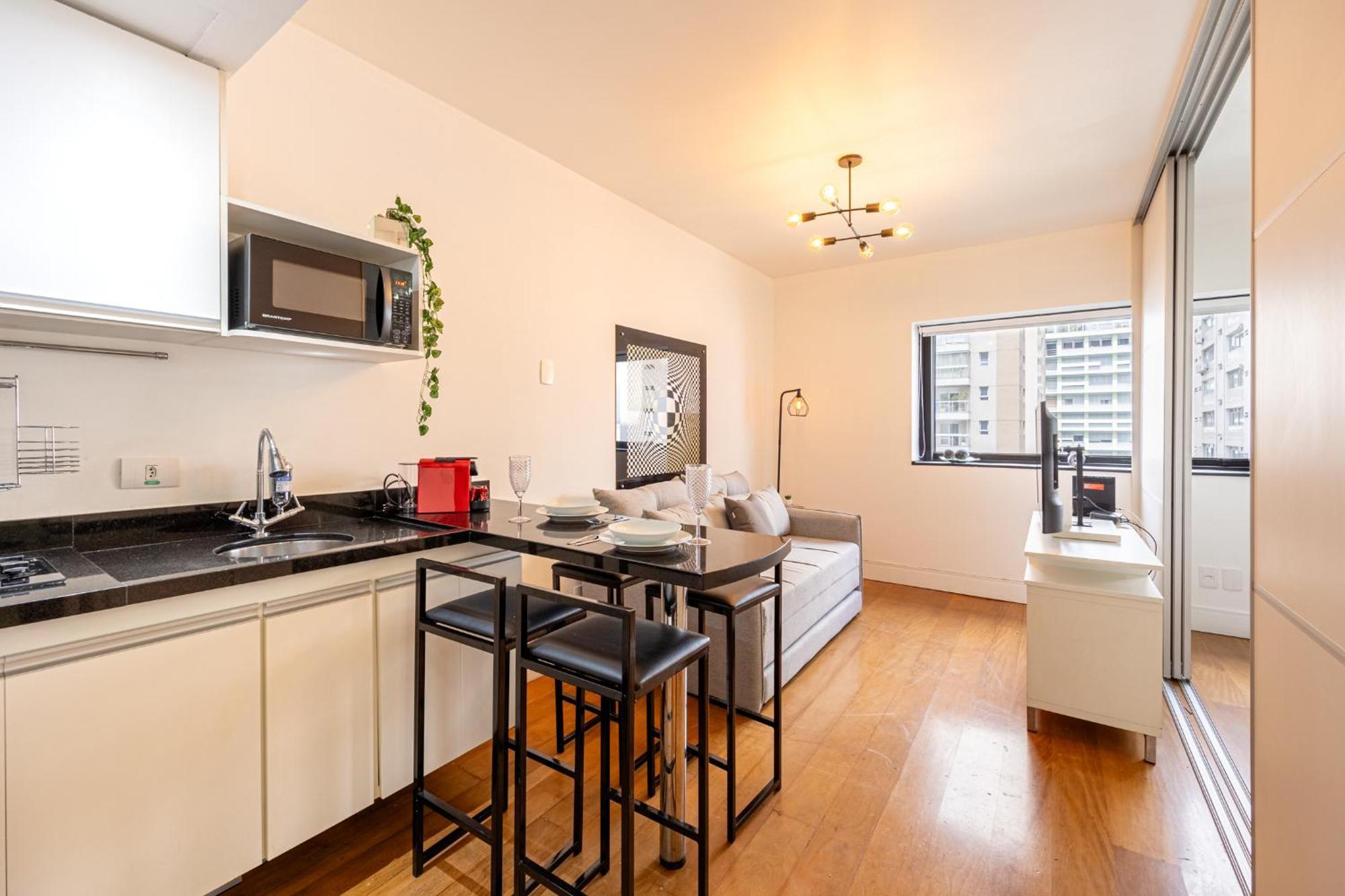 Căn hộ Easy Star - Lindo Flat C/vaga No Jardim Paulista - Fk03i São Paulo