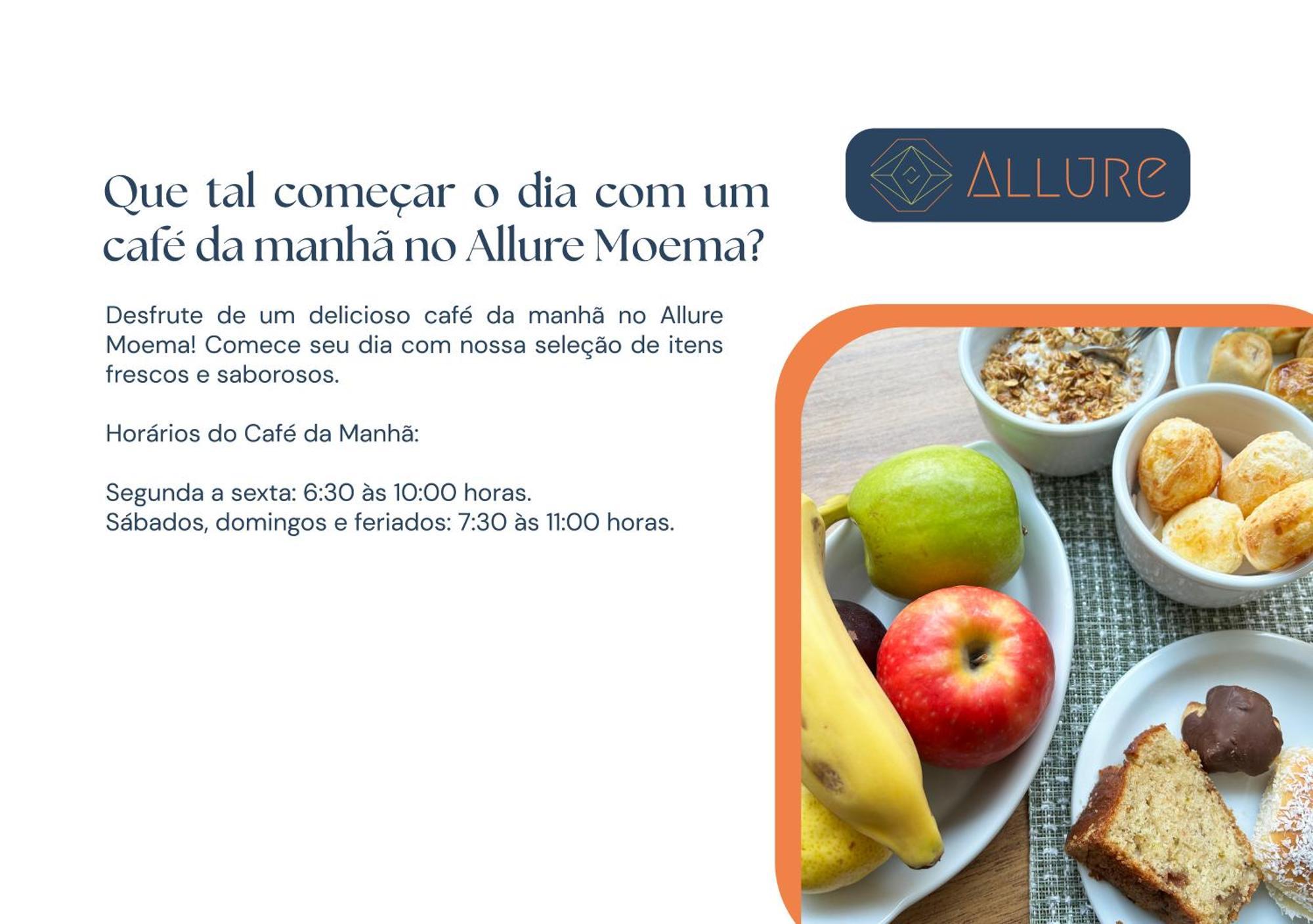 Allure Moema - Com Cafe Da Manha Opcional, Recepcao E Valet 24