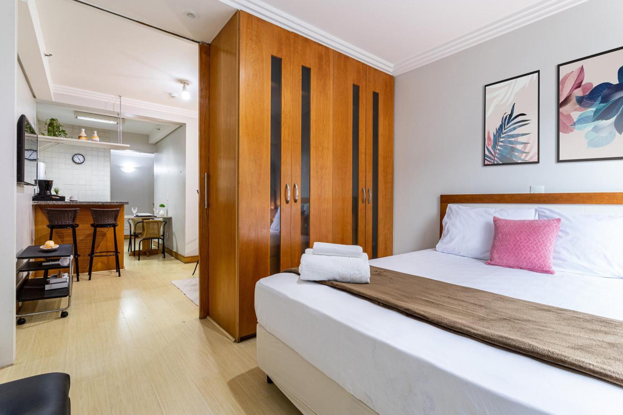 Super Comfort Flats L - Allianz Parque - Com Estacionamento Apartment *