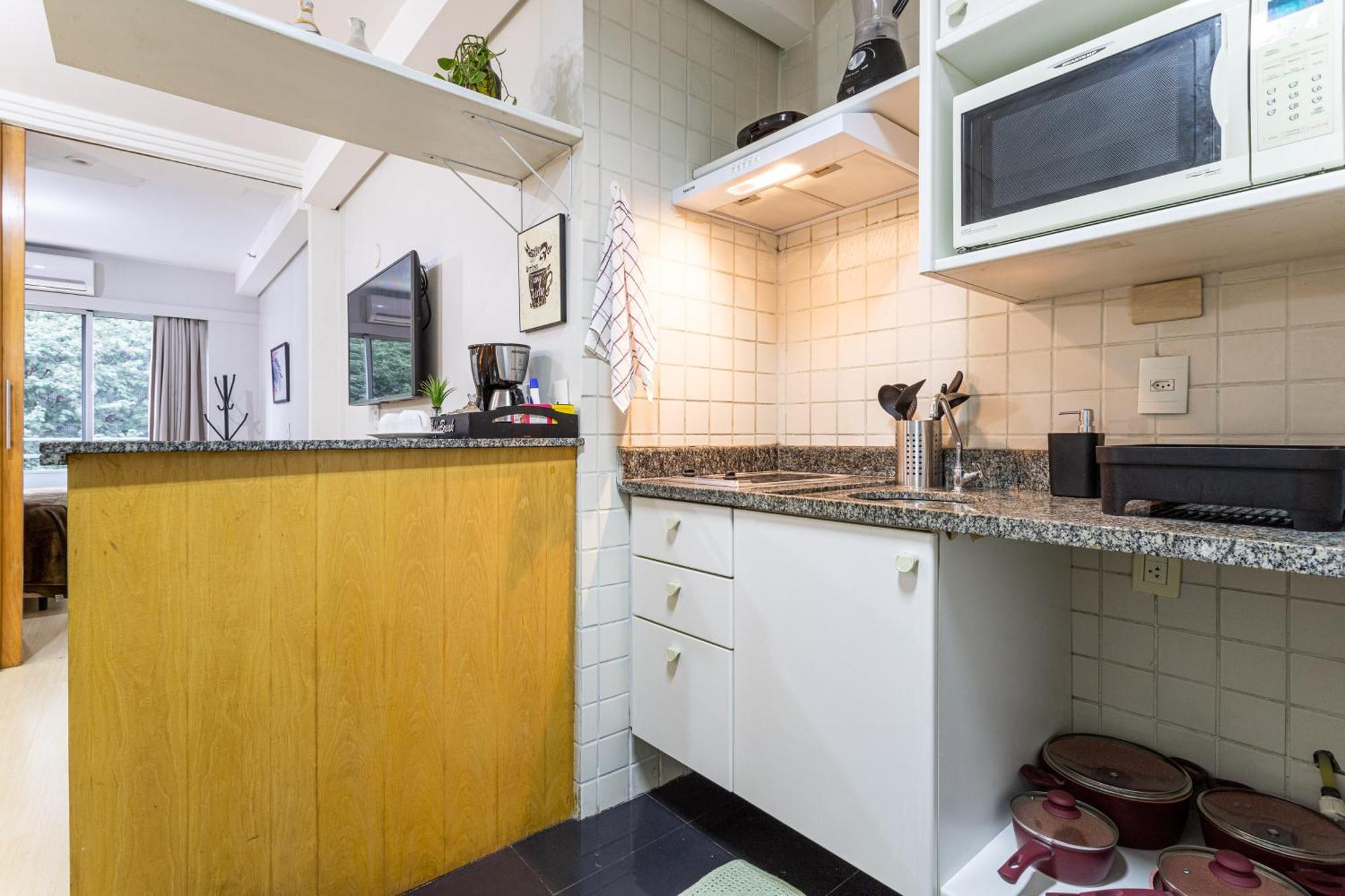 Apartment Super Comfort Flats L - Allianz Parque - Com Estacionamento *