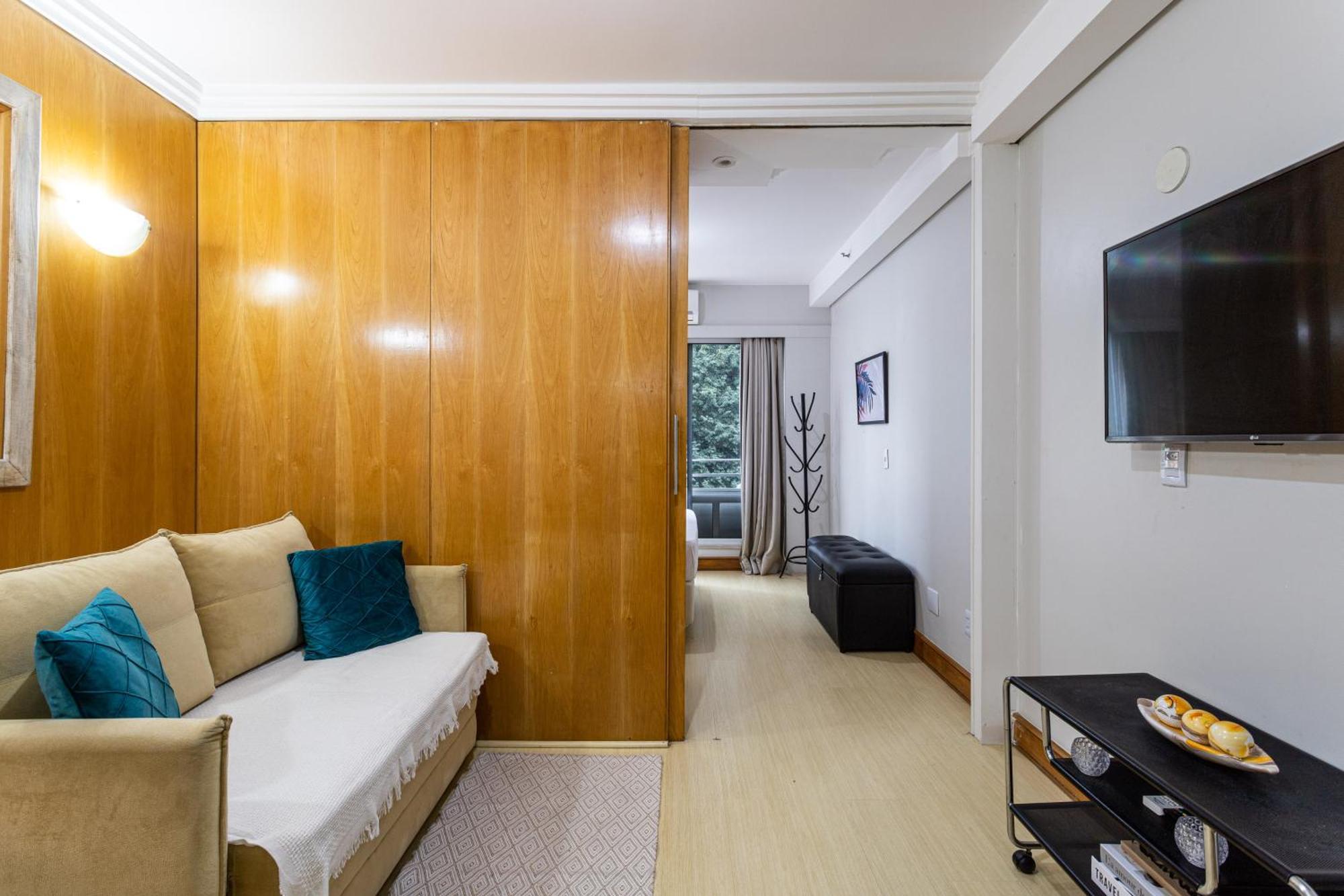 Apartment Super Comfort Flats L - Allianz Parque - Com Estacionamento *