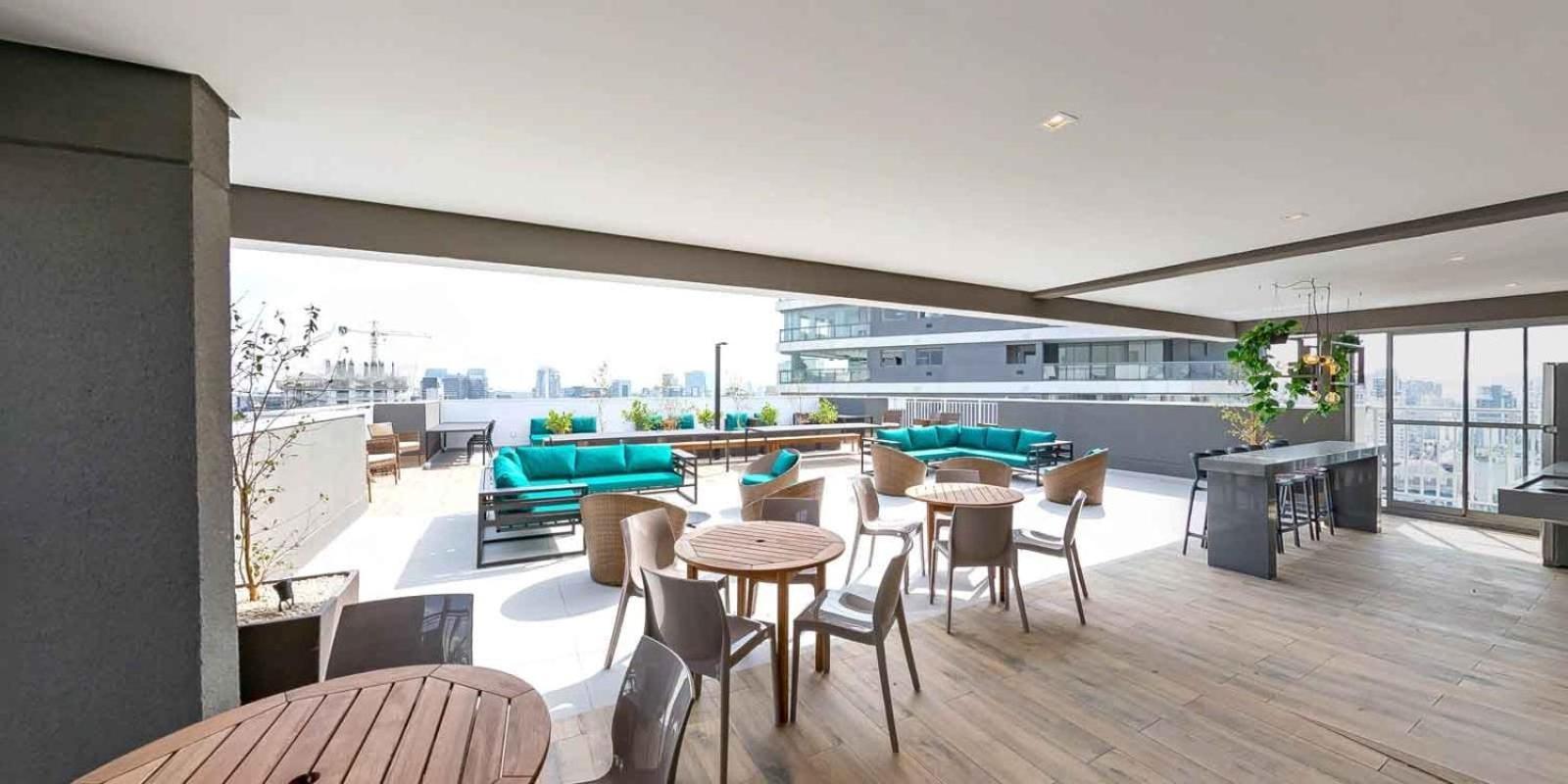No Itaim, Lindo Rooftop Com Vista O Ibira!! Rumah liburan